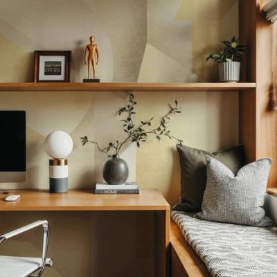 Chalky Geometrica, Butter Yellow