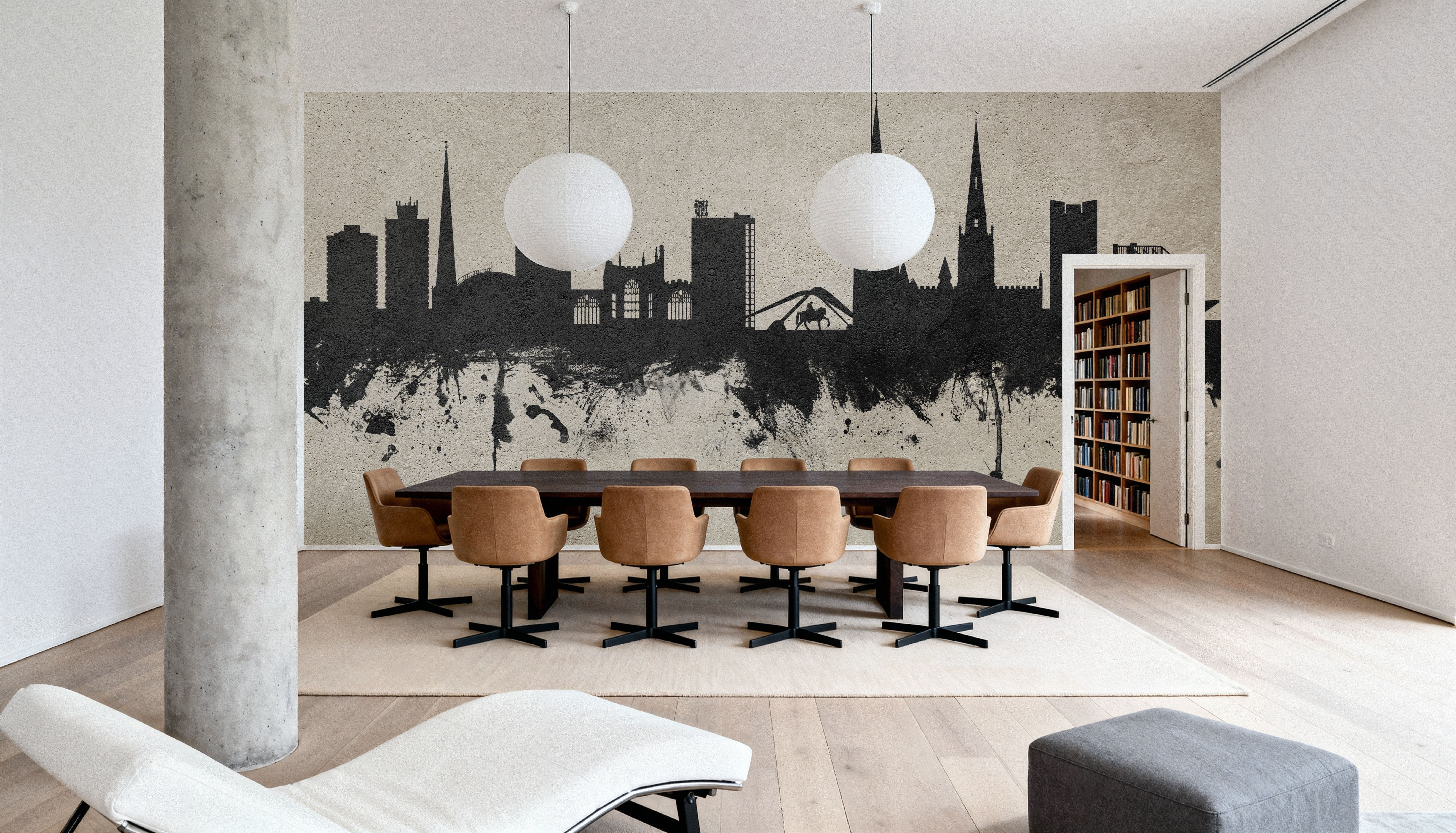 Coventry England Skyline Concrete