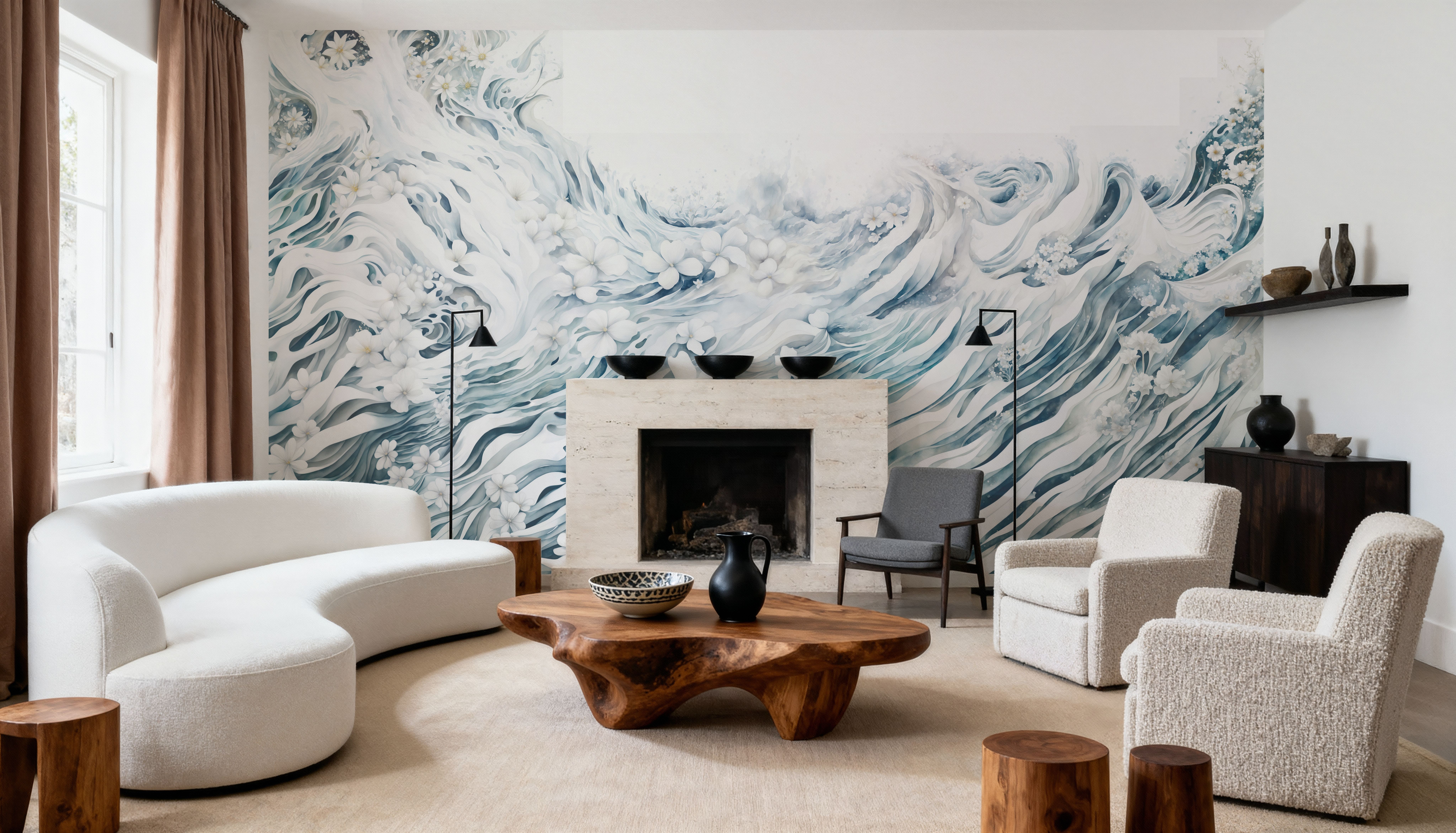 Waves of Happiness Blue