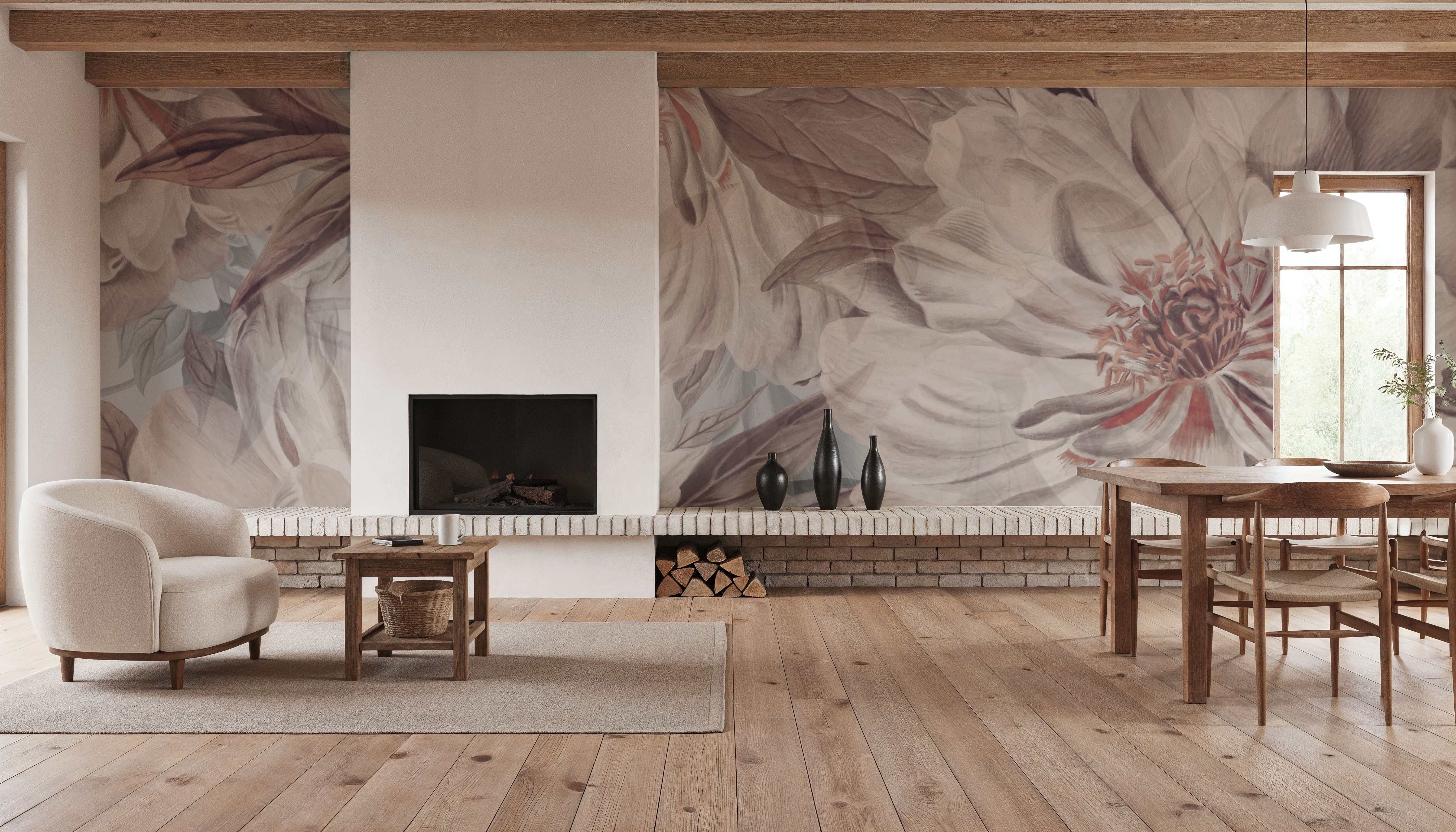 Peony Study - Pink Oyster