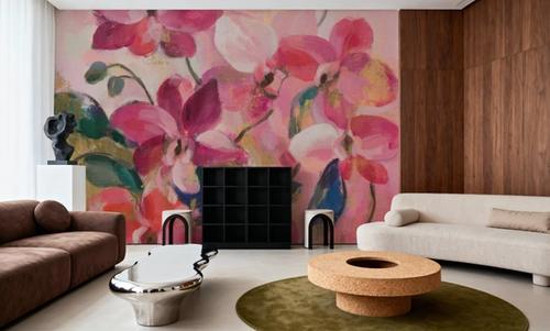 Abstract Orchid