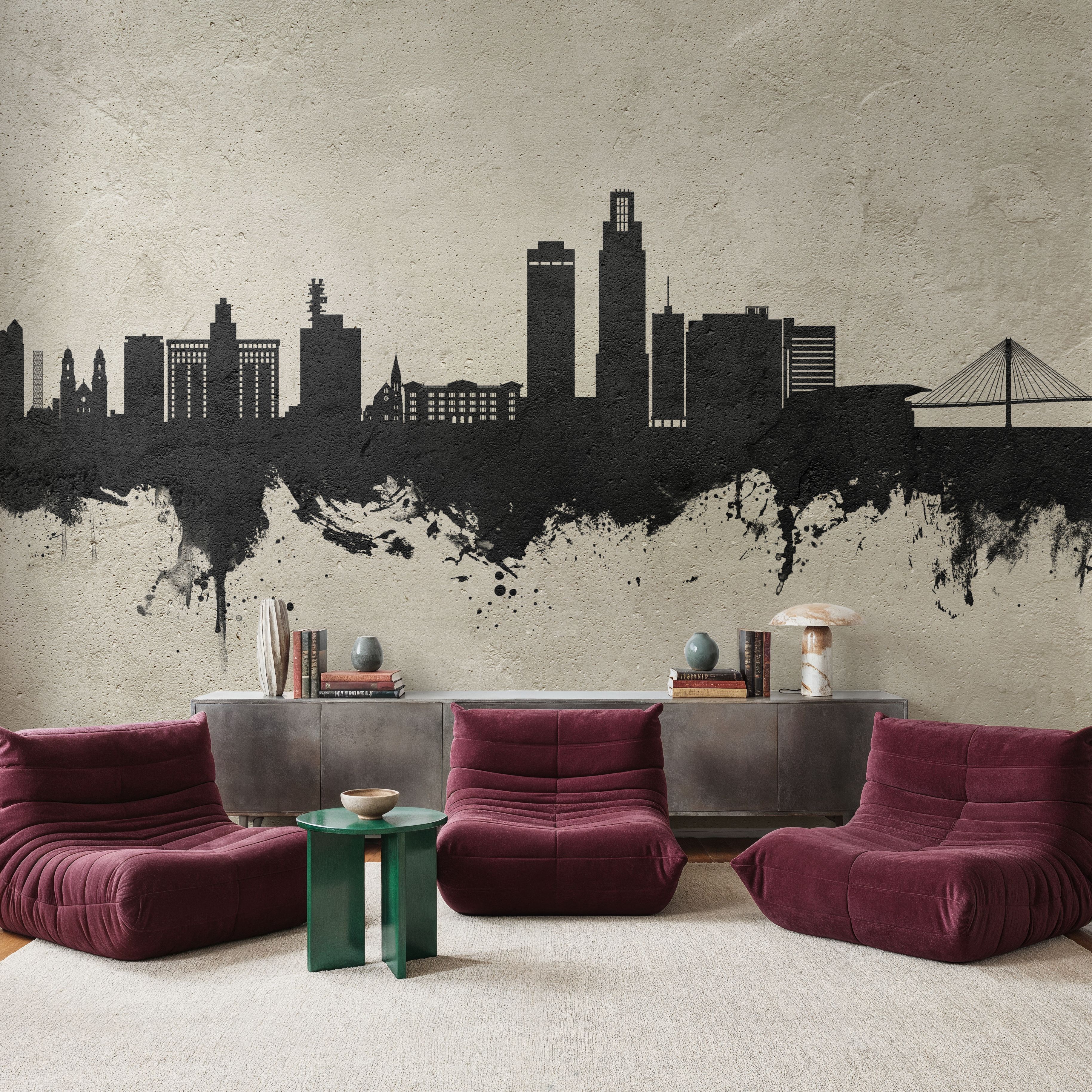 Omaha Nebraska Skyline Concrete