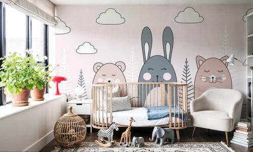 Sleeping Bunny Pink