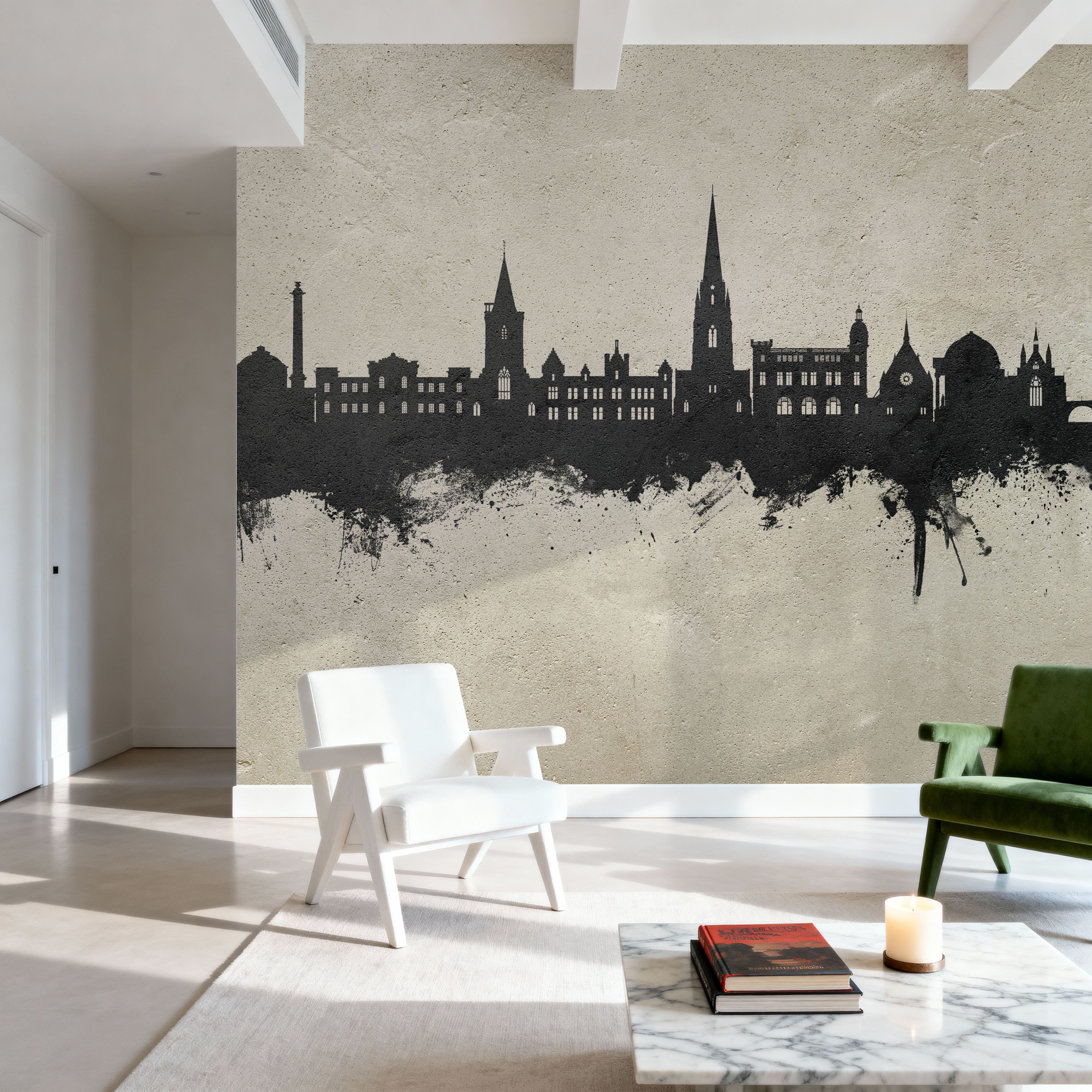 Perth Scotland Skyline Concrete