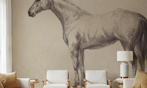 Standing Horse Sketch