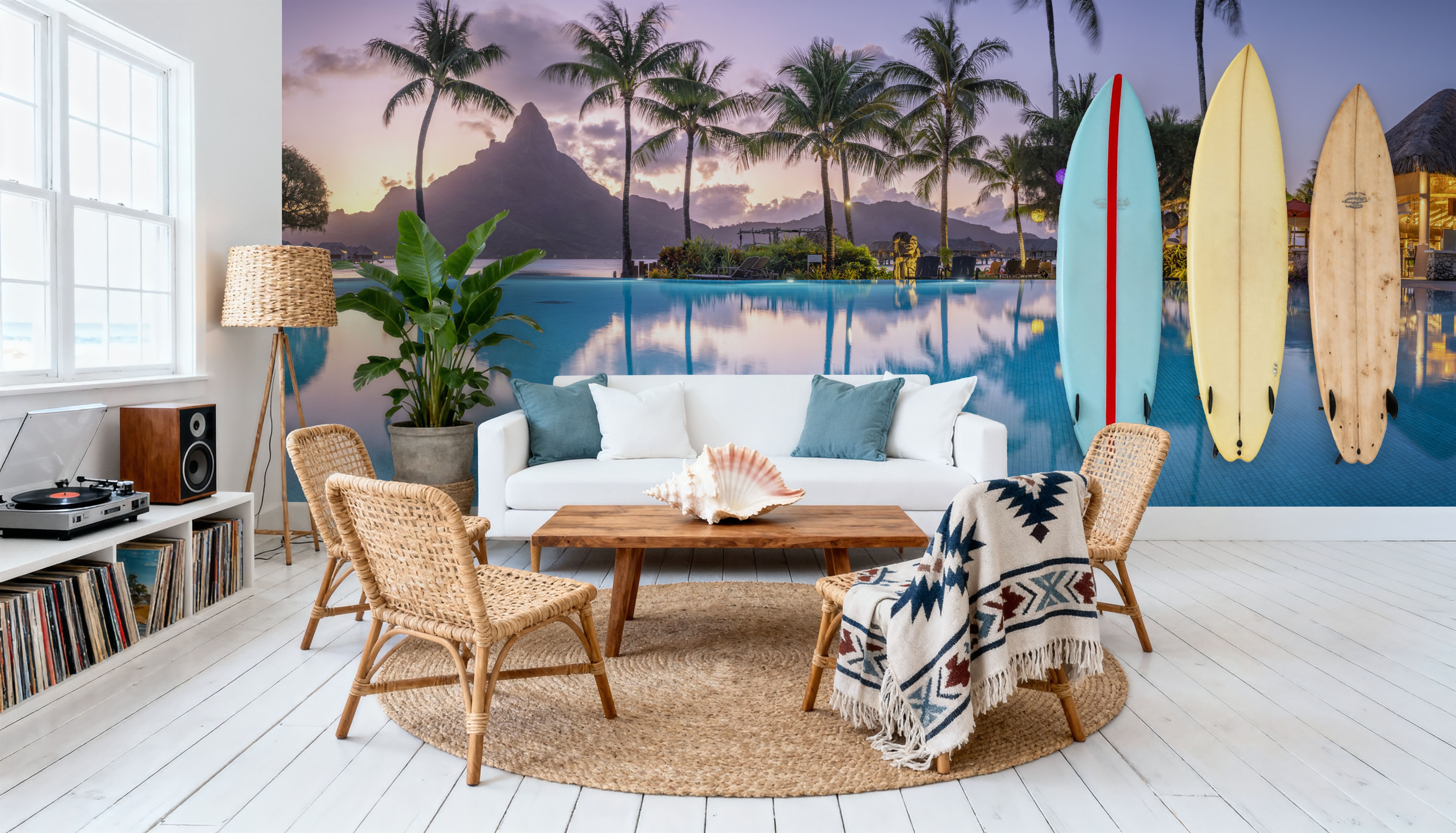 Resort Life, Wallpaper