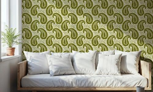 Botanical Paisley, Olive
