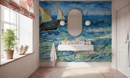 Seascape at Saintes-Maries