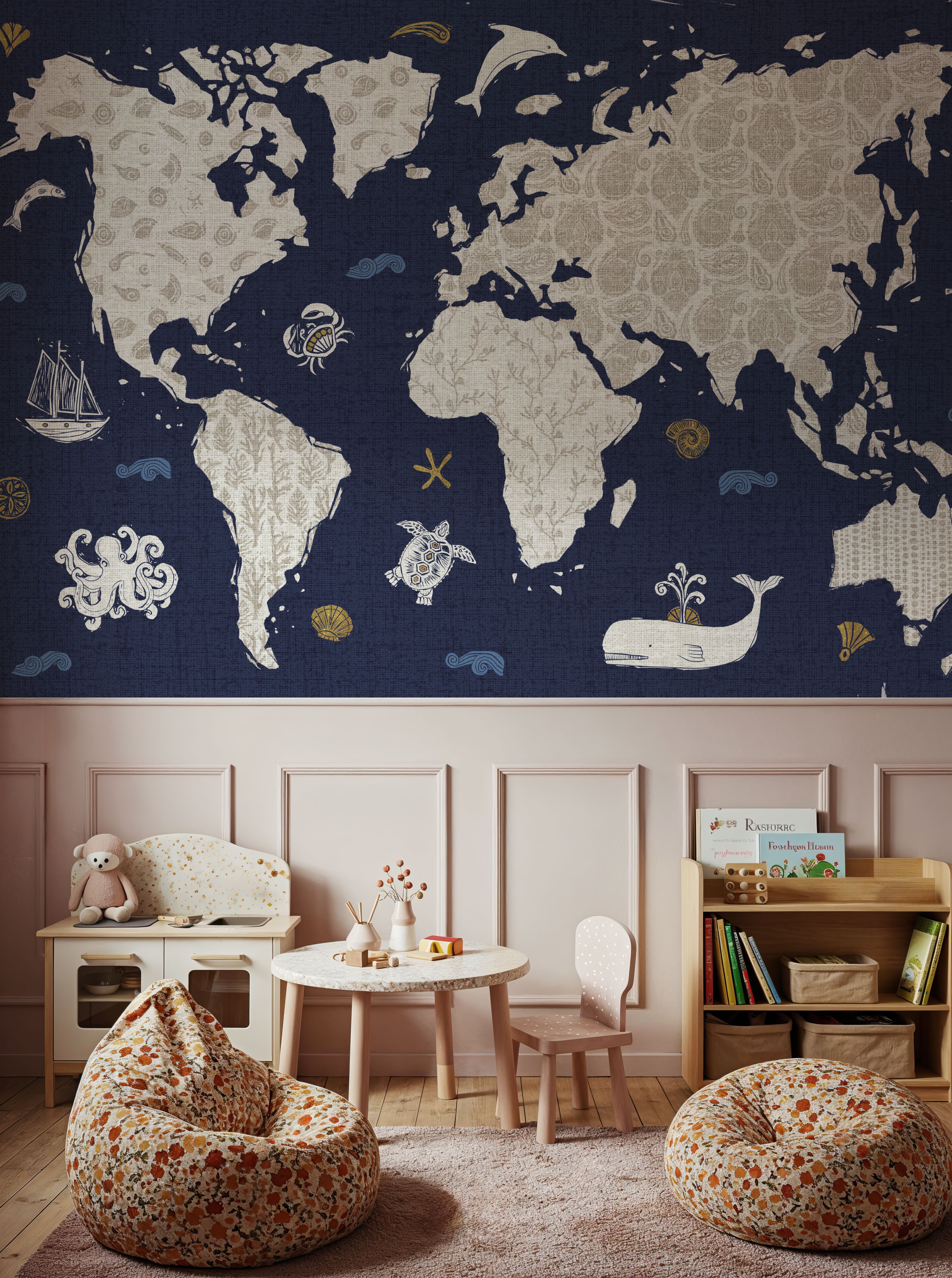 Sea This Map Blue
