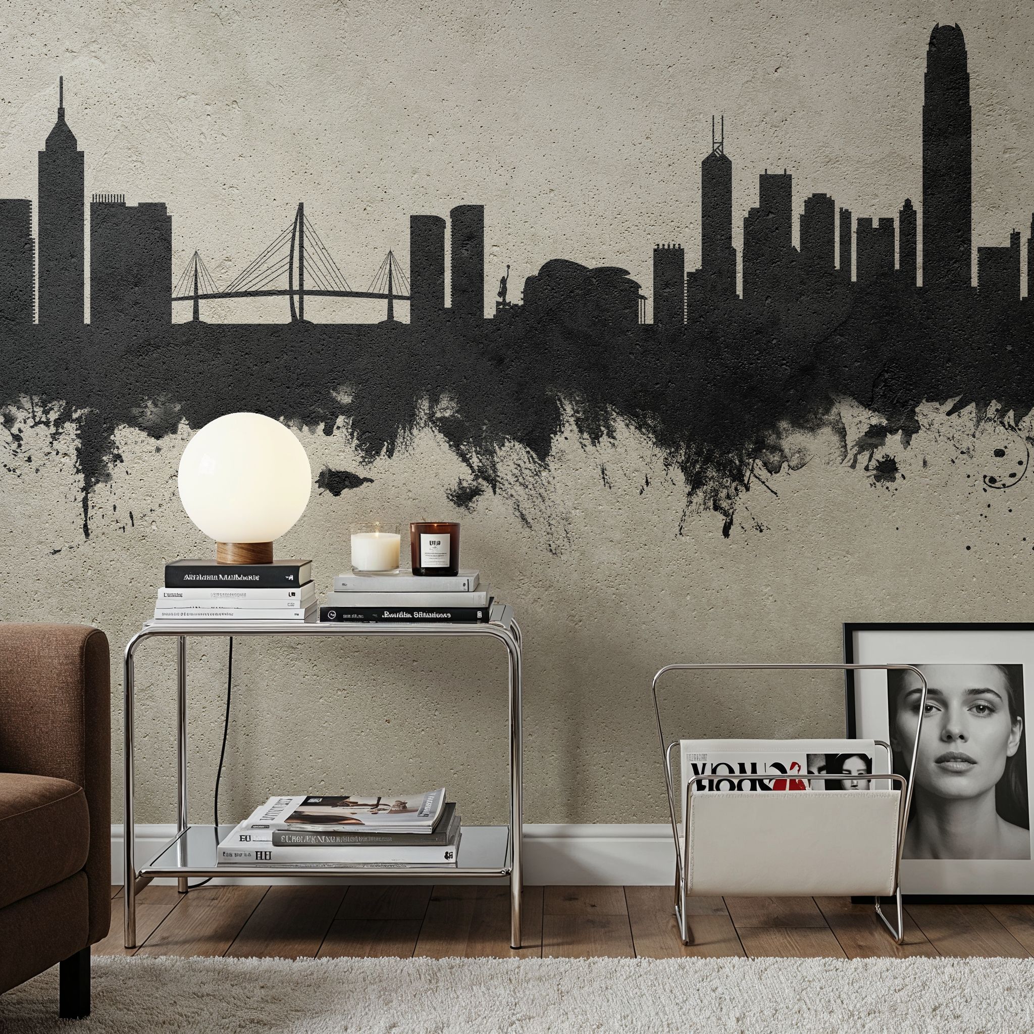 Hong Kong Skyline Concrete