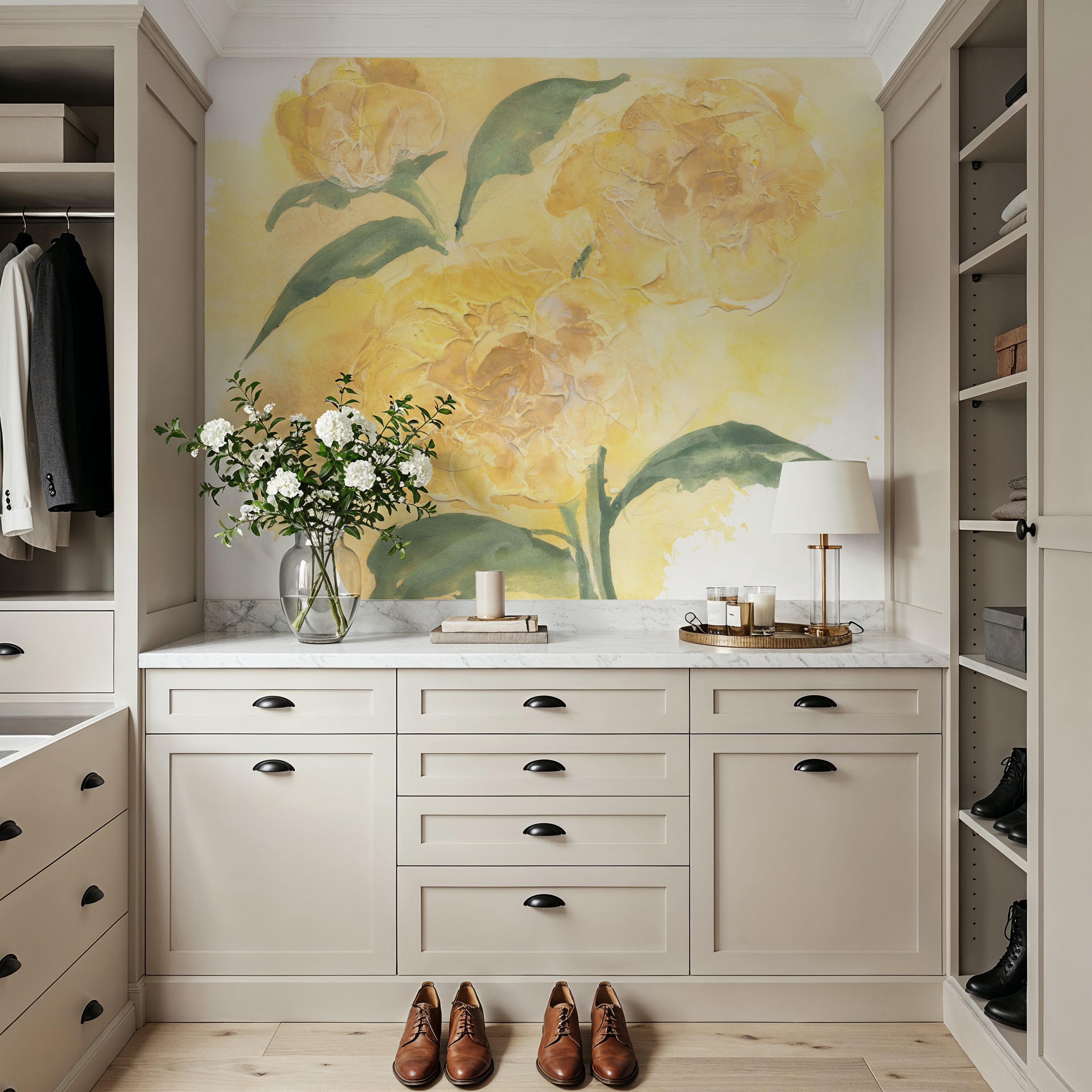 Dimensional Peony I