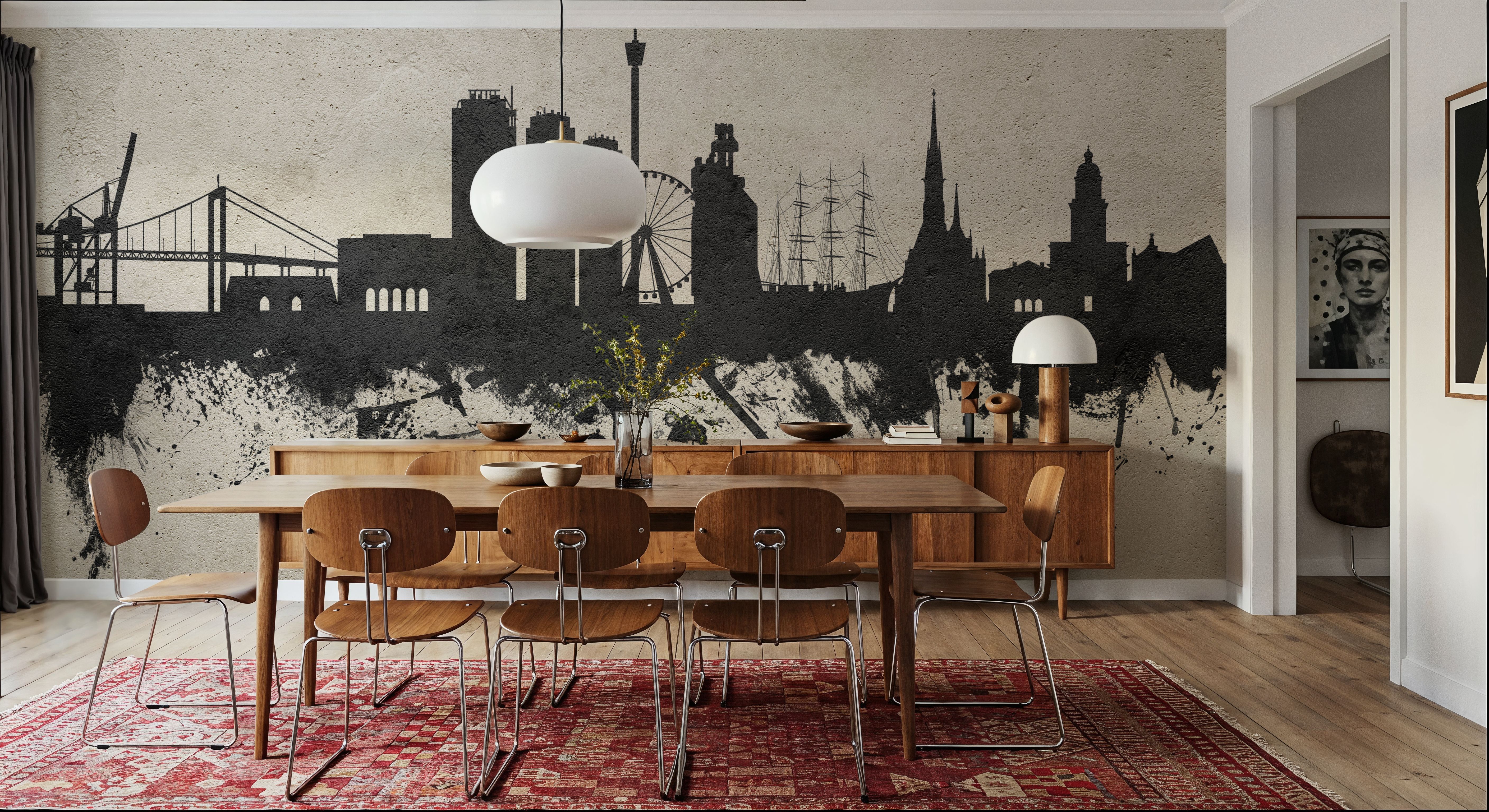 Gothenburg Skyline Concrete