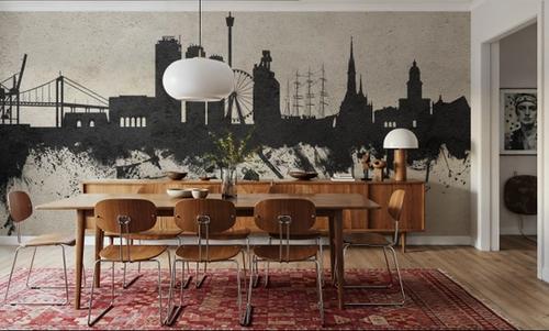 Gothenburg Skyline Concrete