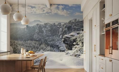 Swiss Winter Panorama