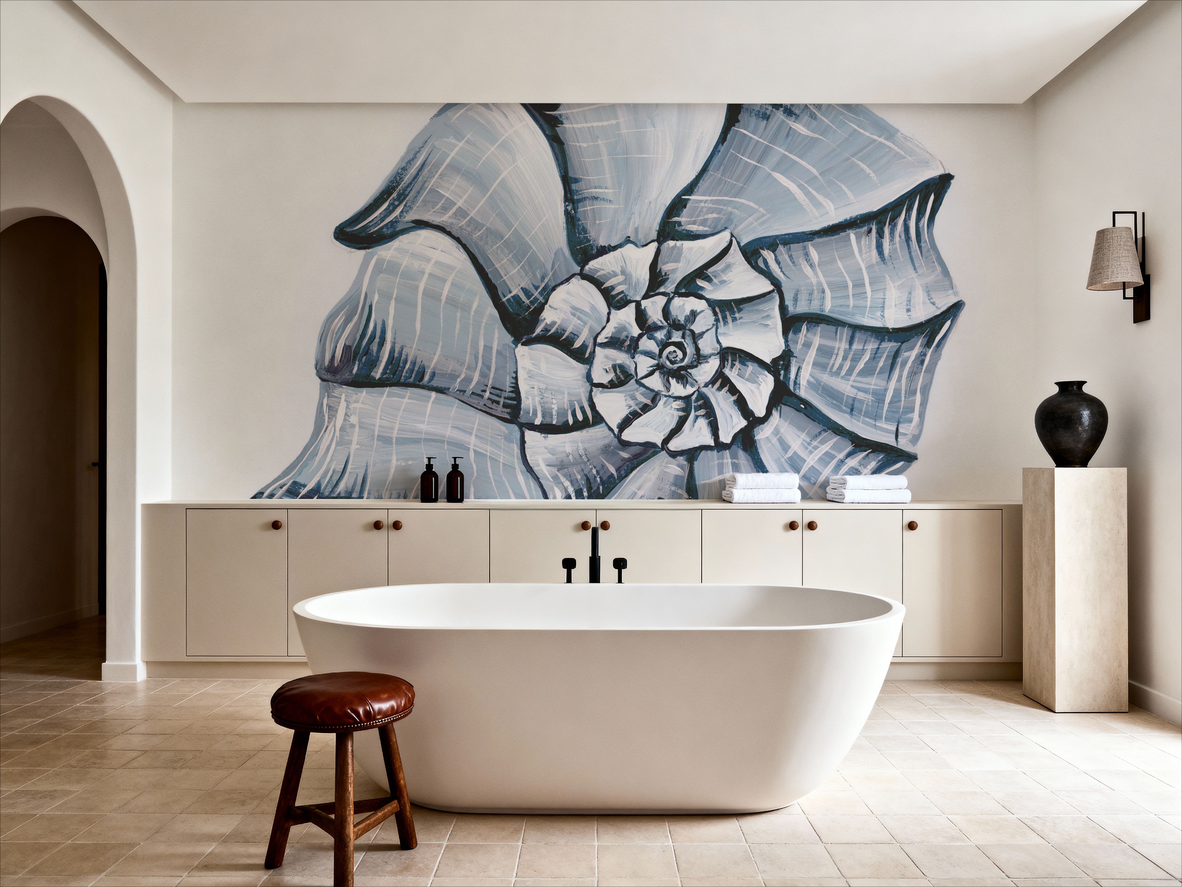 Coastal Harp Shell Navy