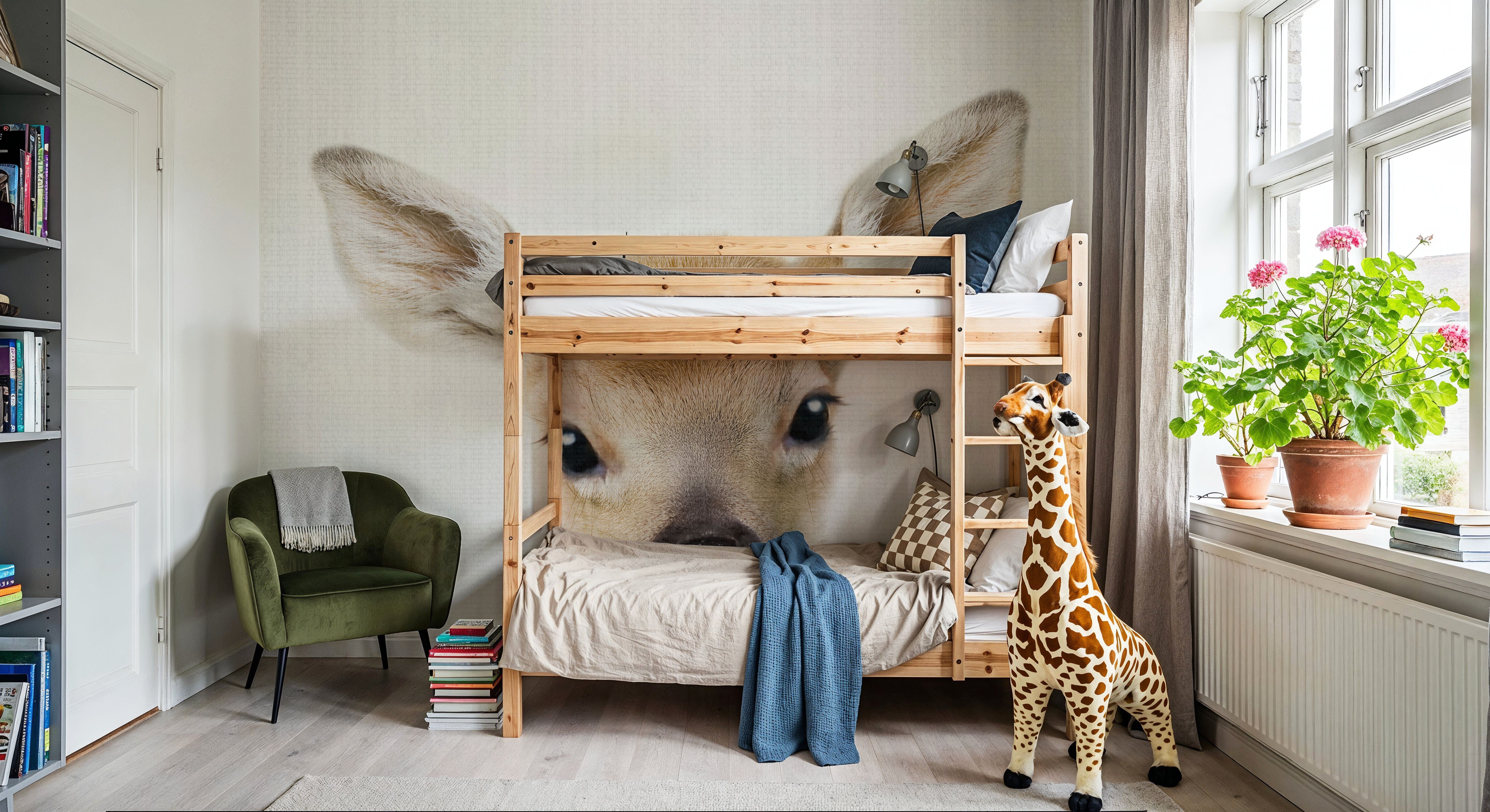 Peekaboo Baby Deer