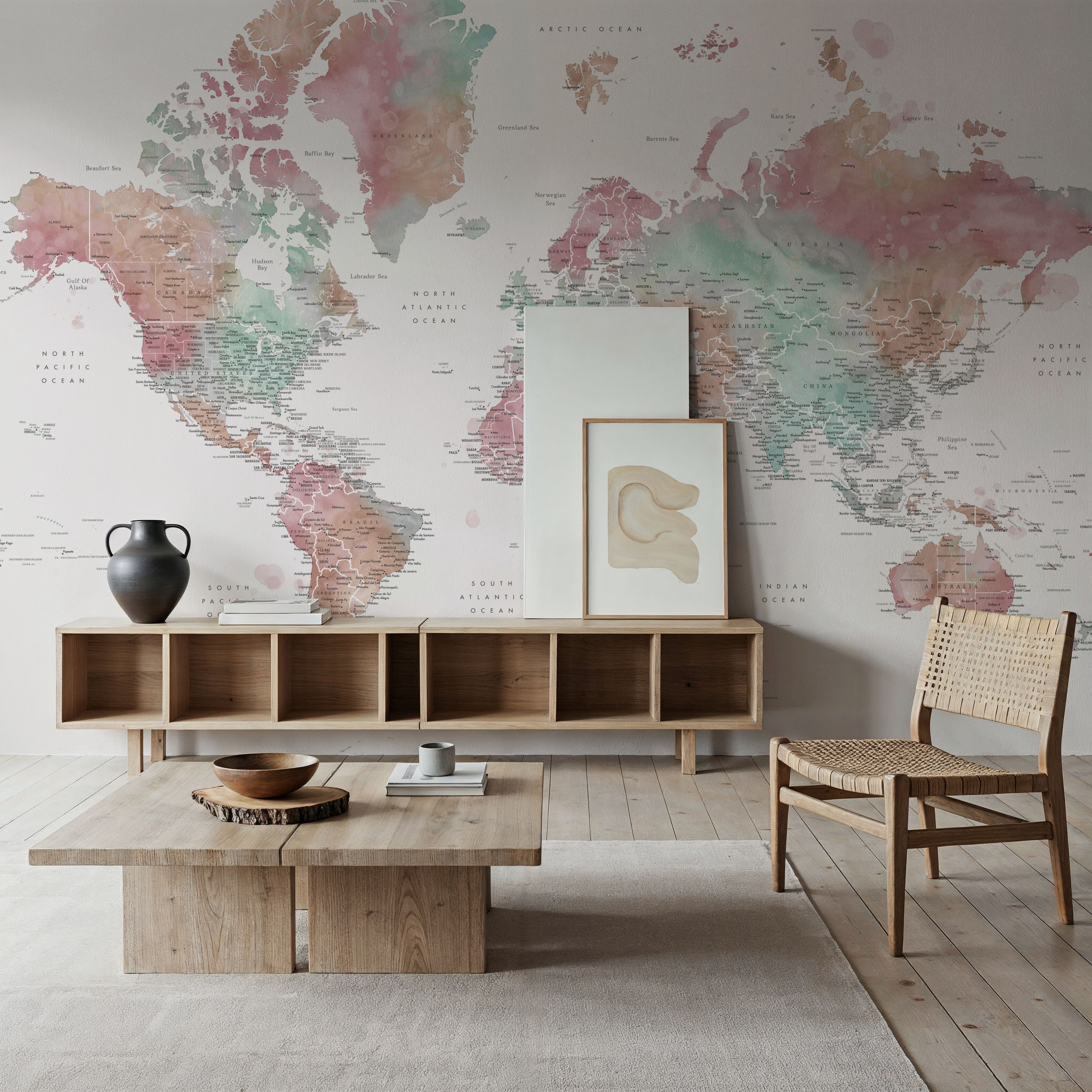 World Map Cities - Fefi