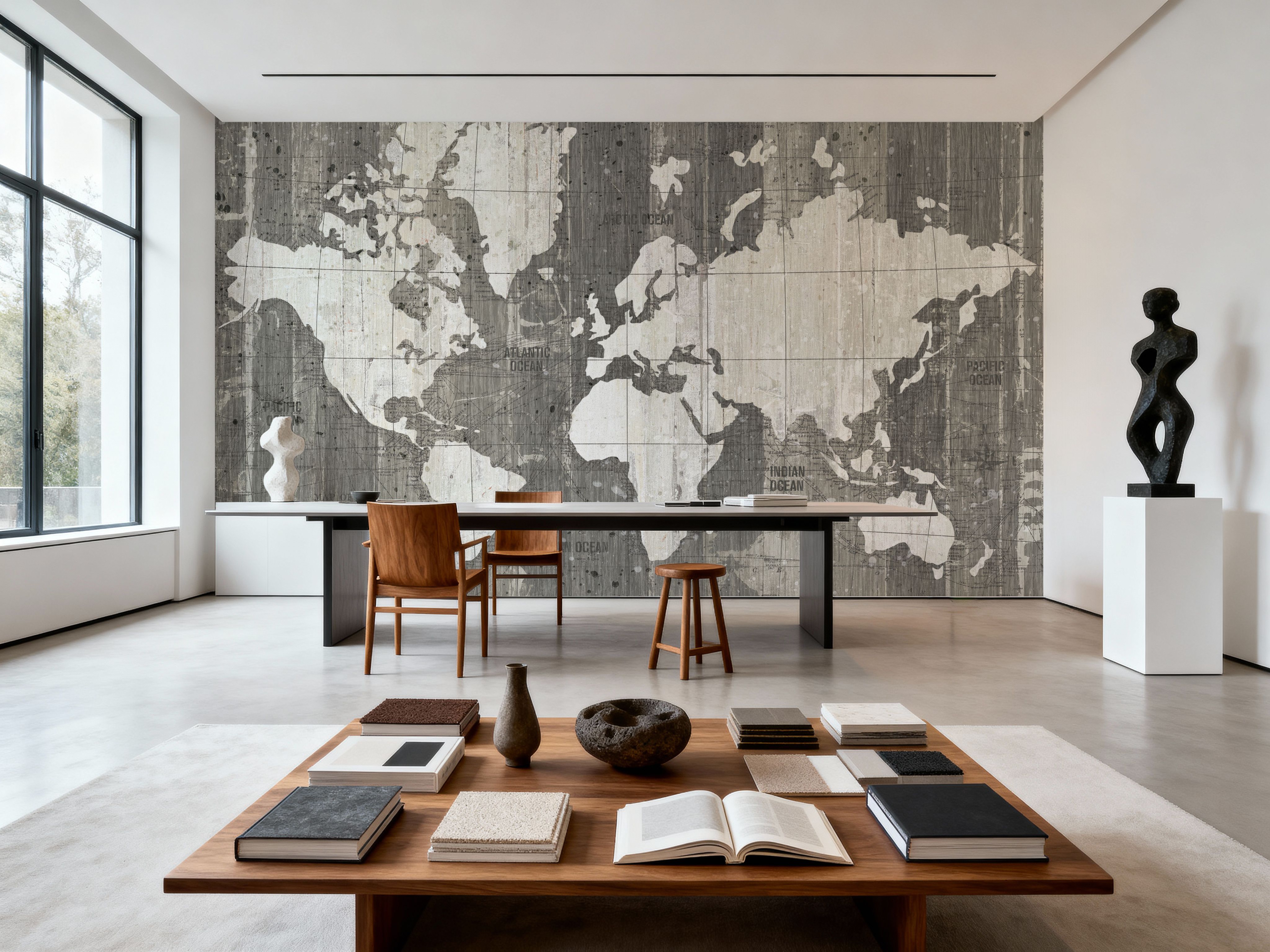 Old World Map Neutral