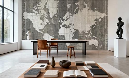 Old World Map Neutral