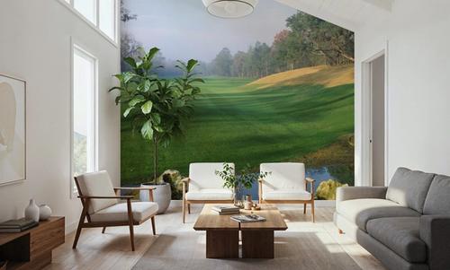 Misty Fairway Serenity