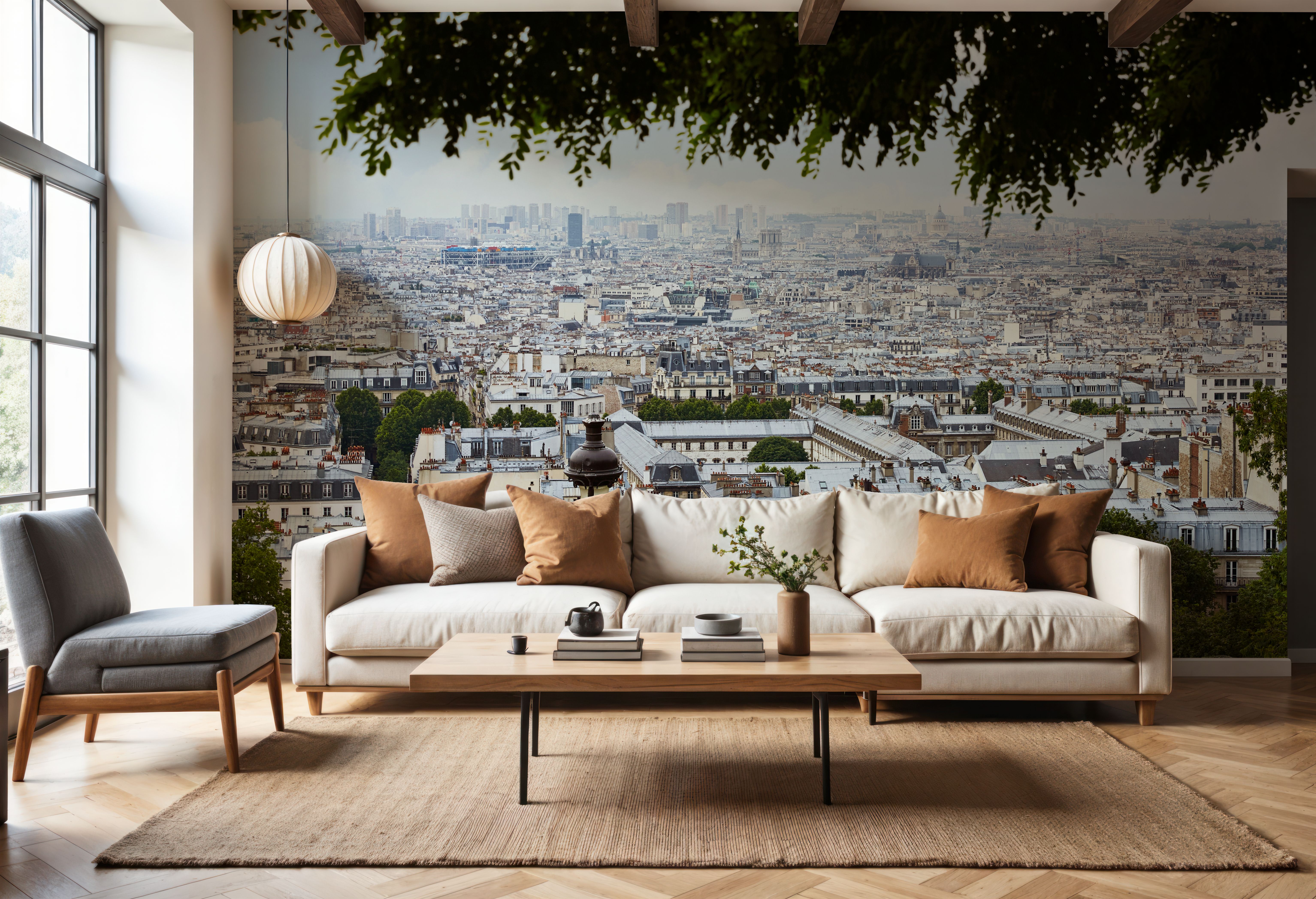Paris Skyline From Montmartre