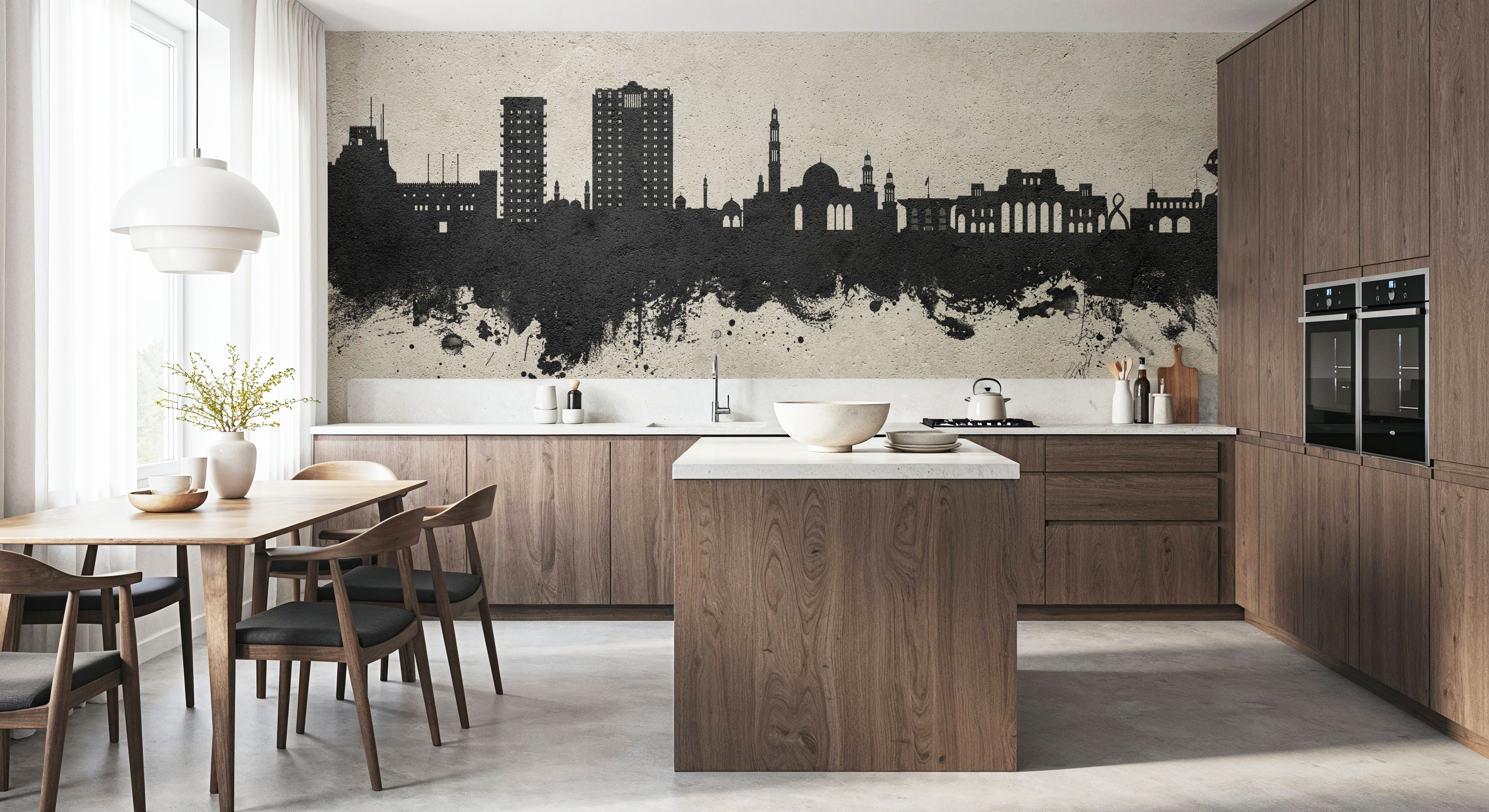 Muscat Oman Skyline Concrete