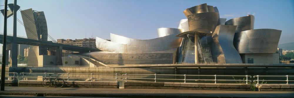 Metallic Riverfront Sculpture