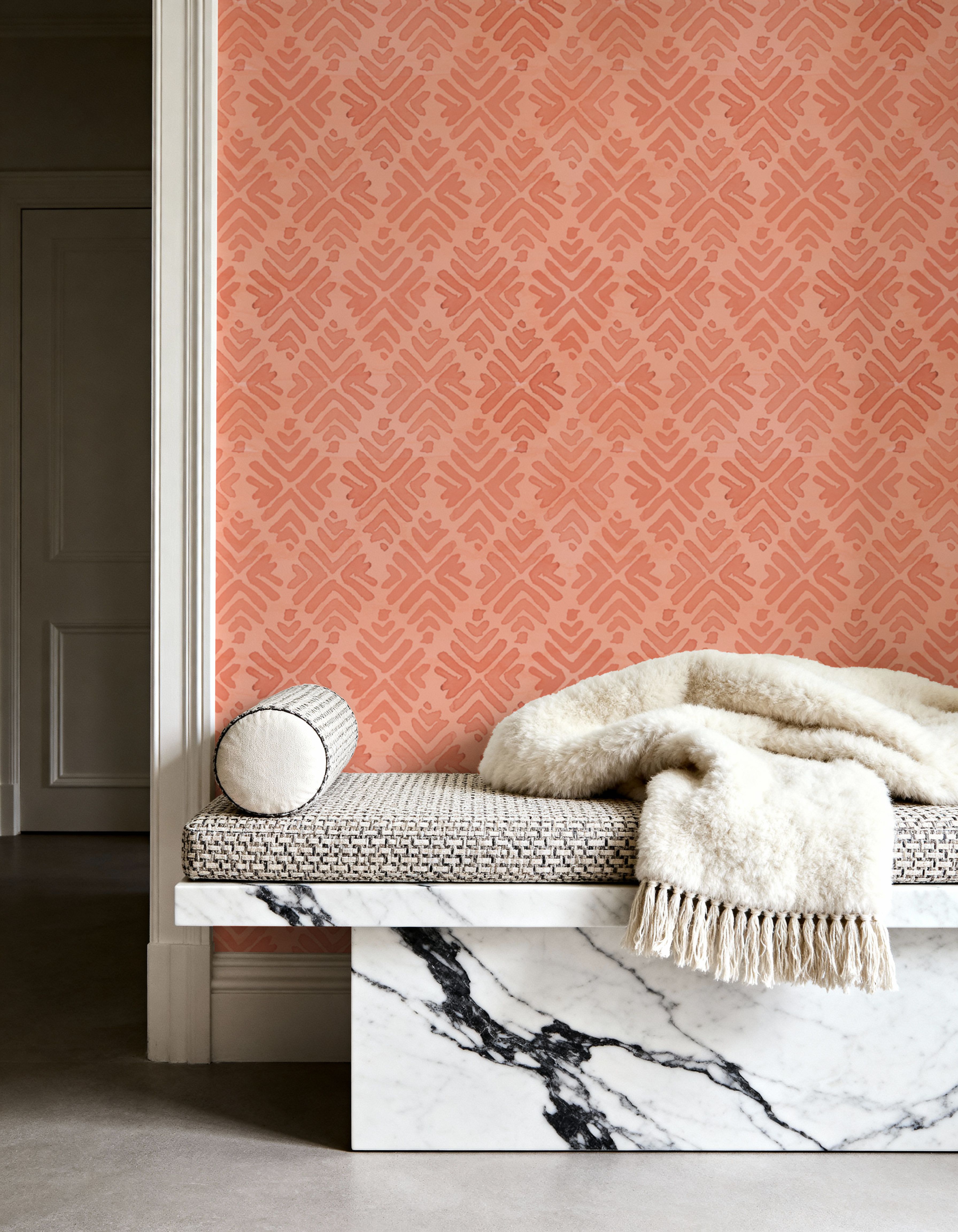 Bohemian Leaves Orange