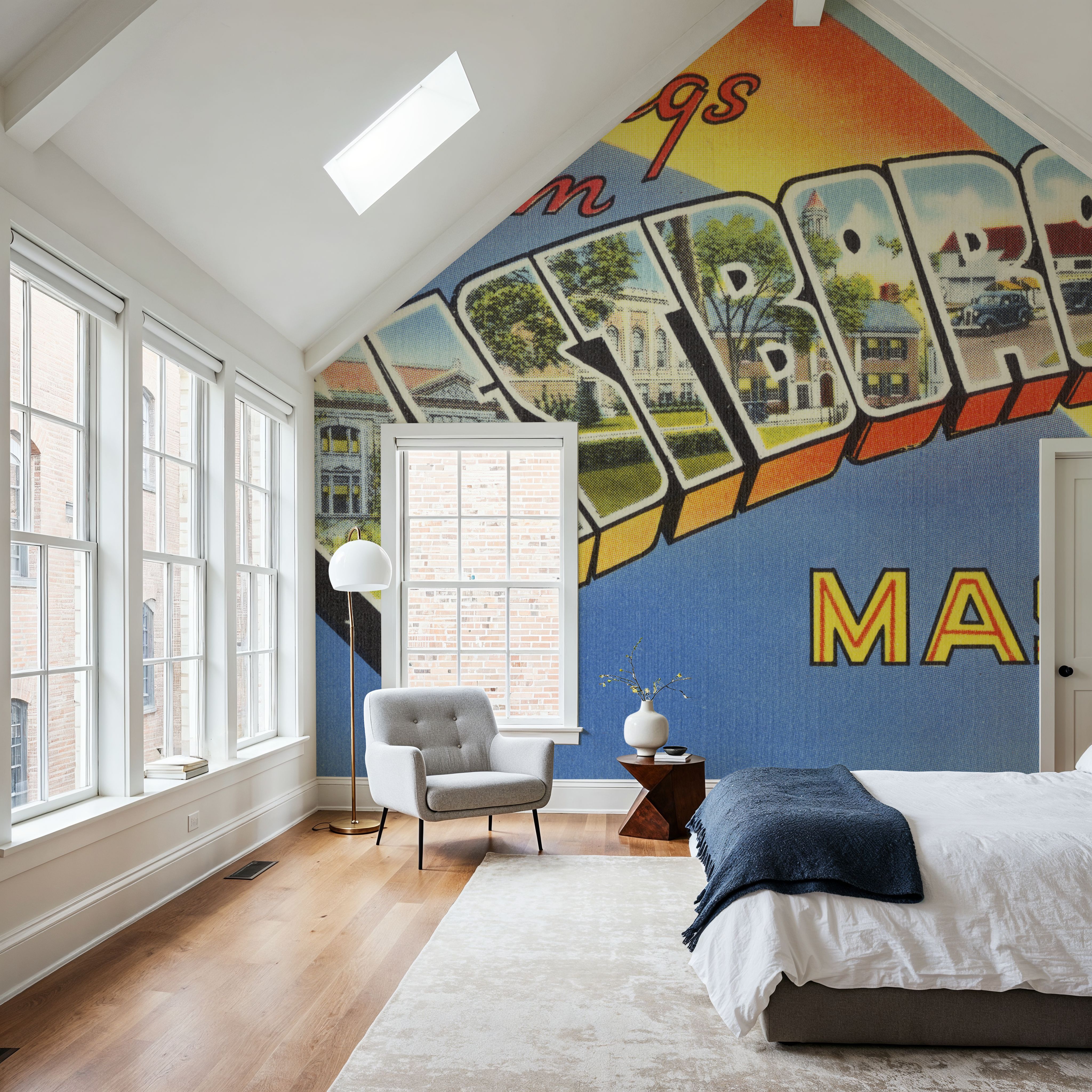 Greetings from Westborough - Screenprint Postcard