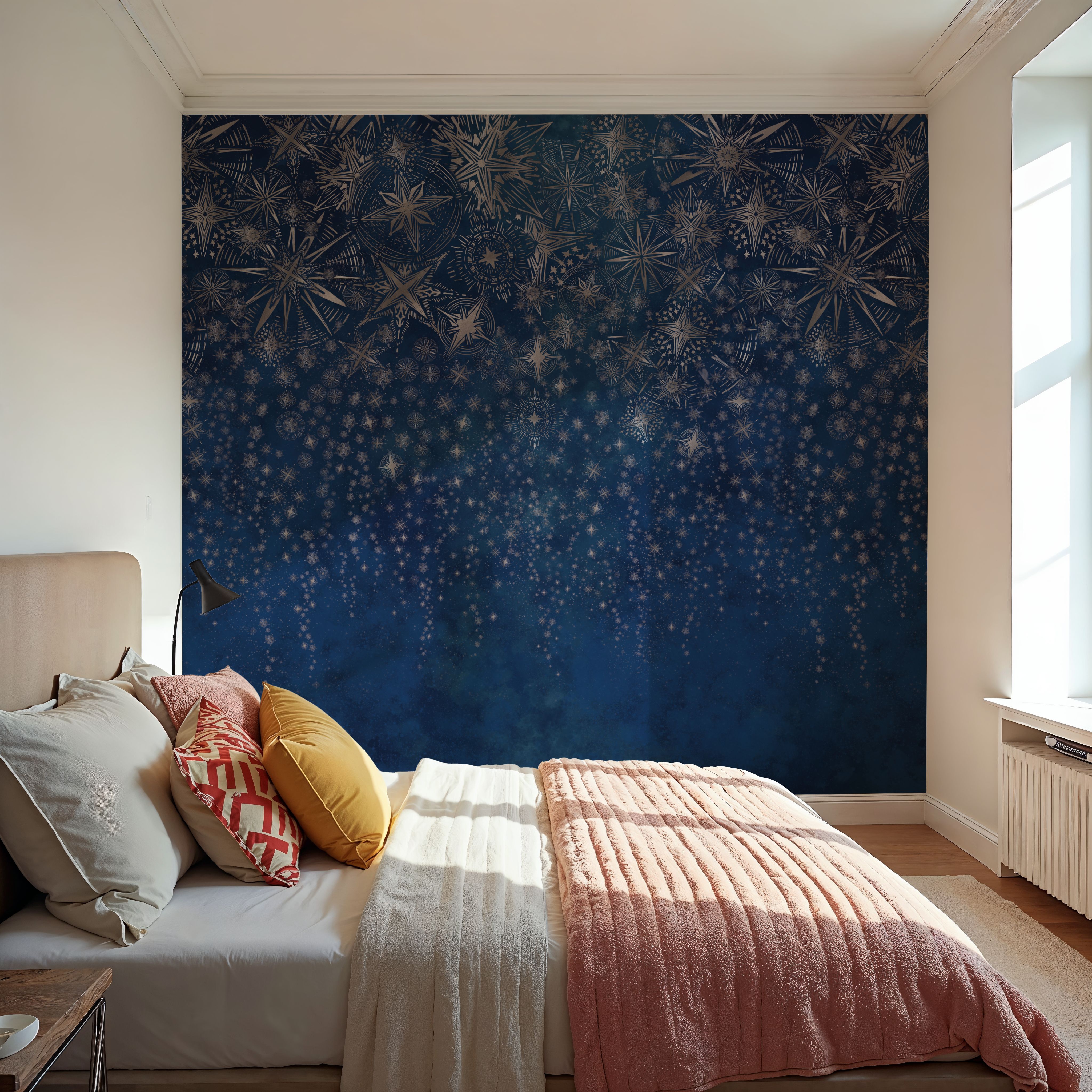 Celestial Dreams Dark Blue