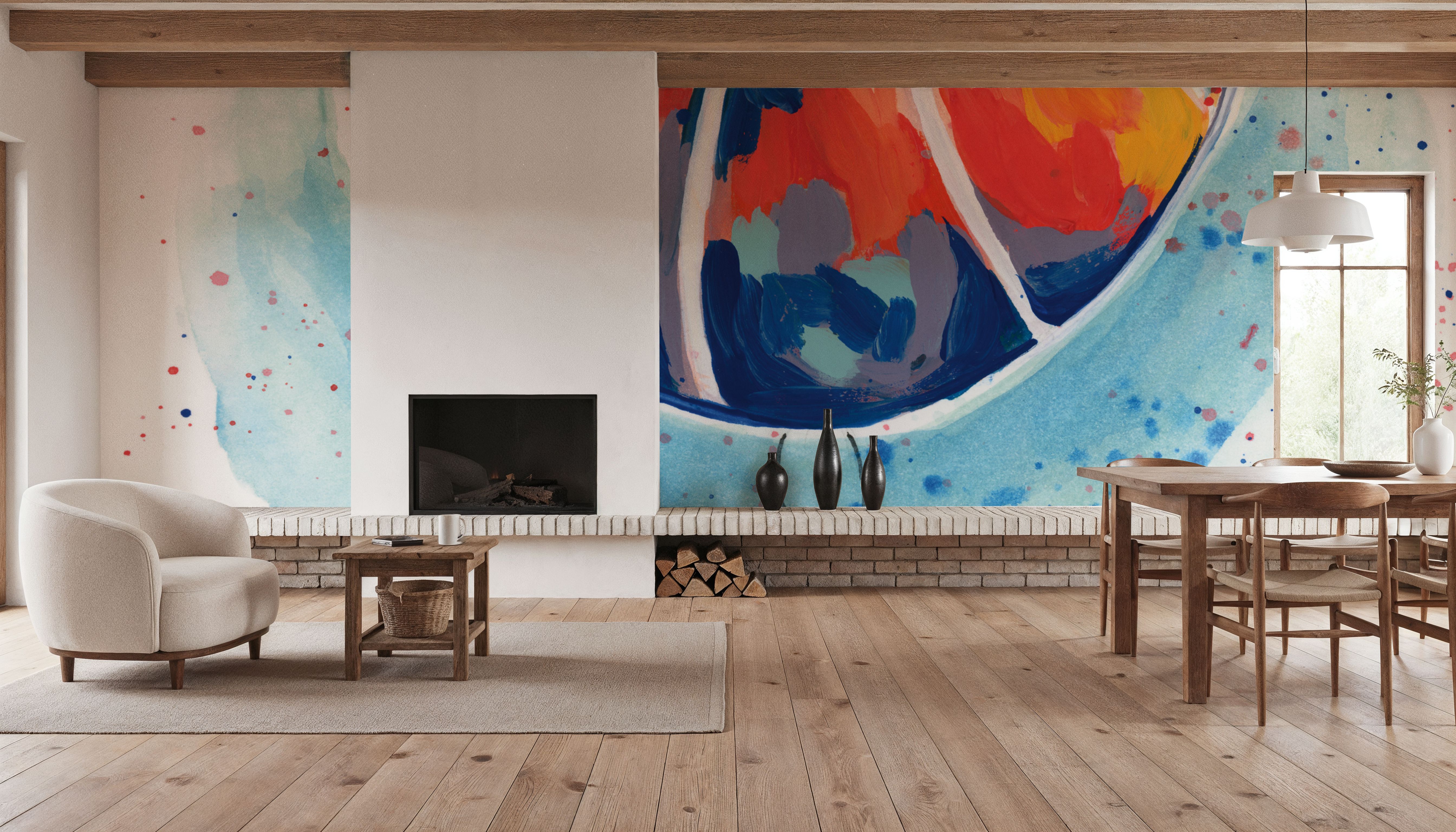 Abstract Basketball Trick