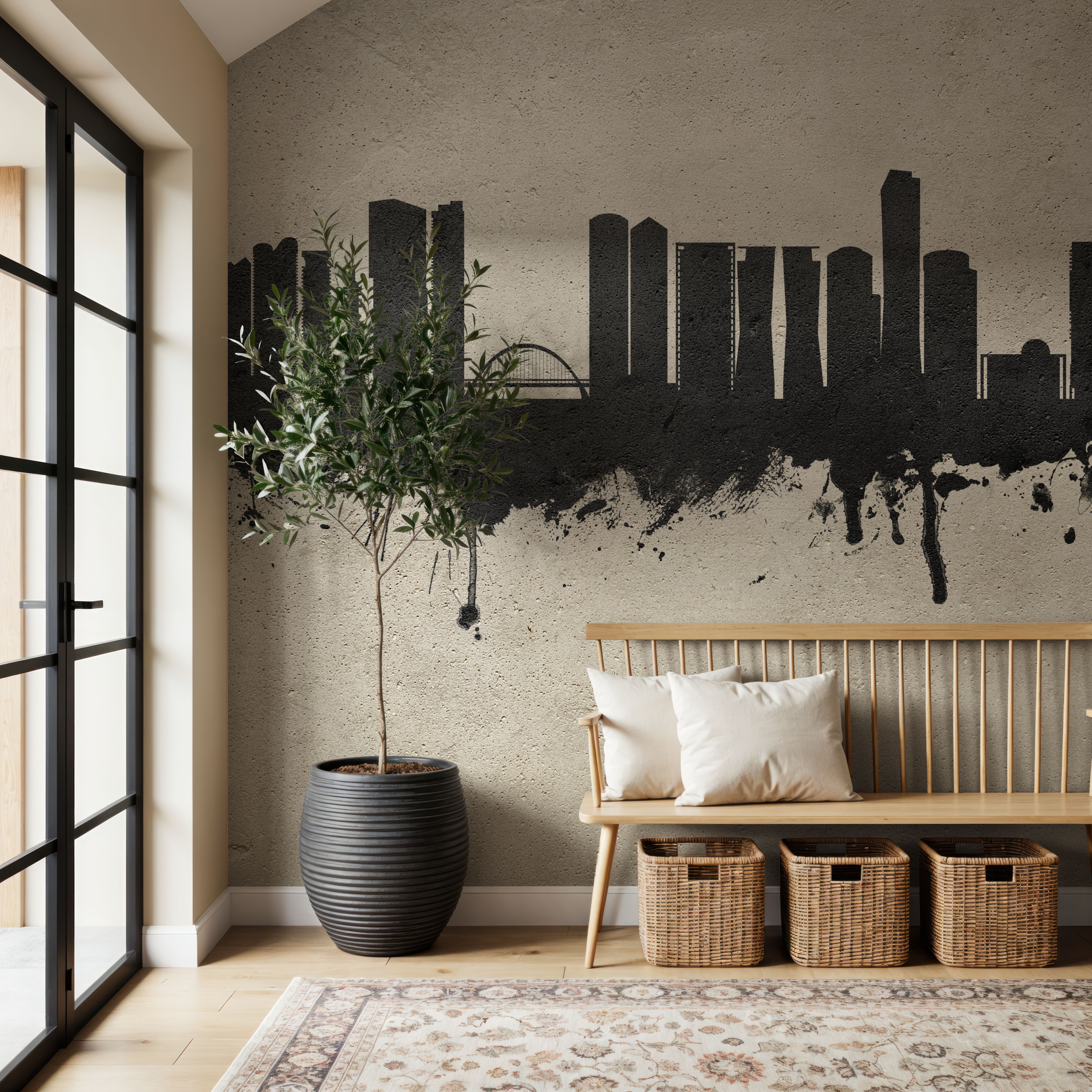 Tel Aviv Skyline Concrete