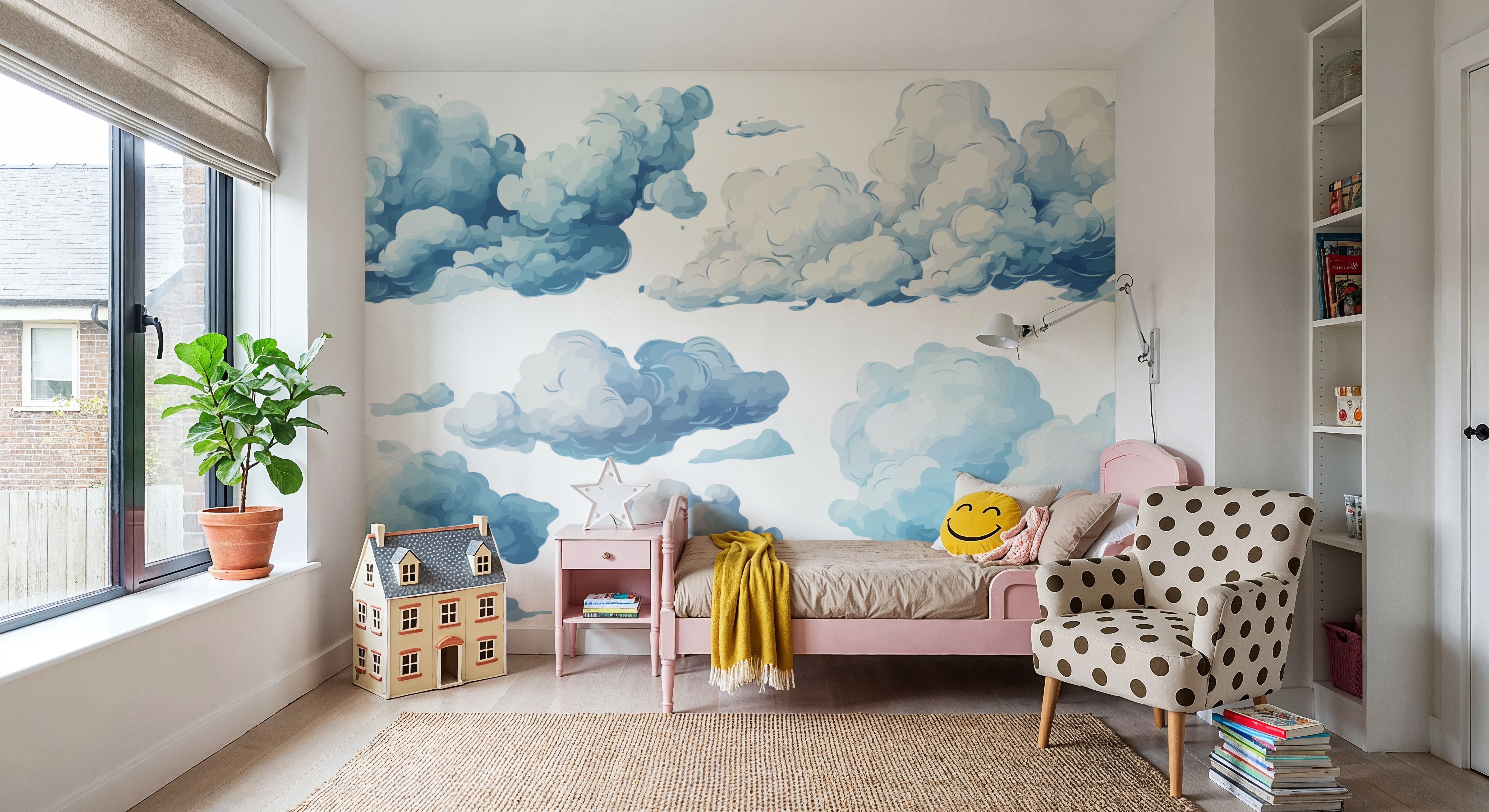 Floating Clouds Sketch