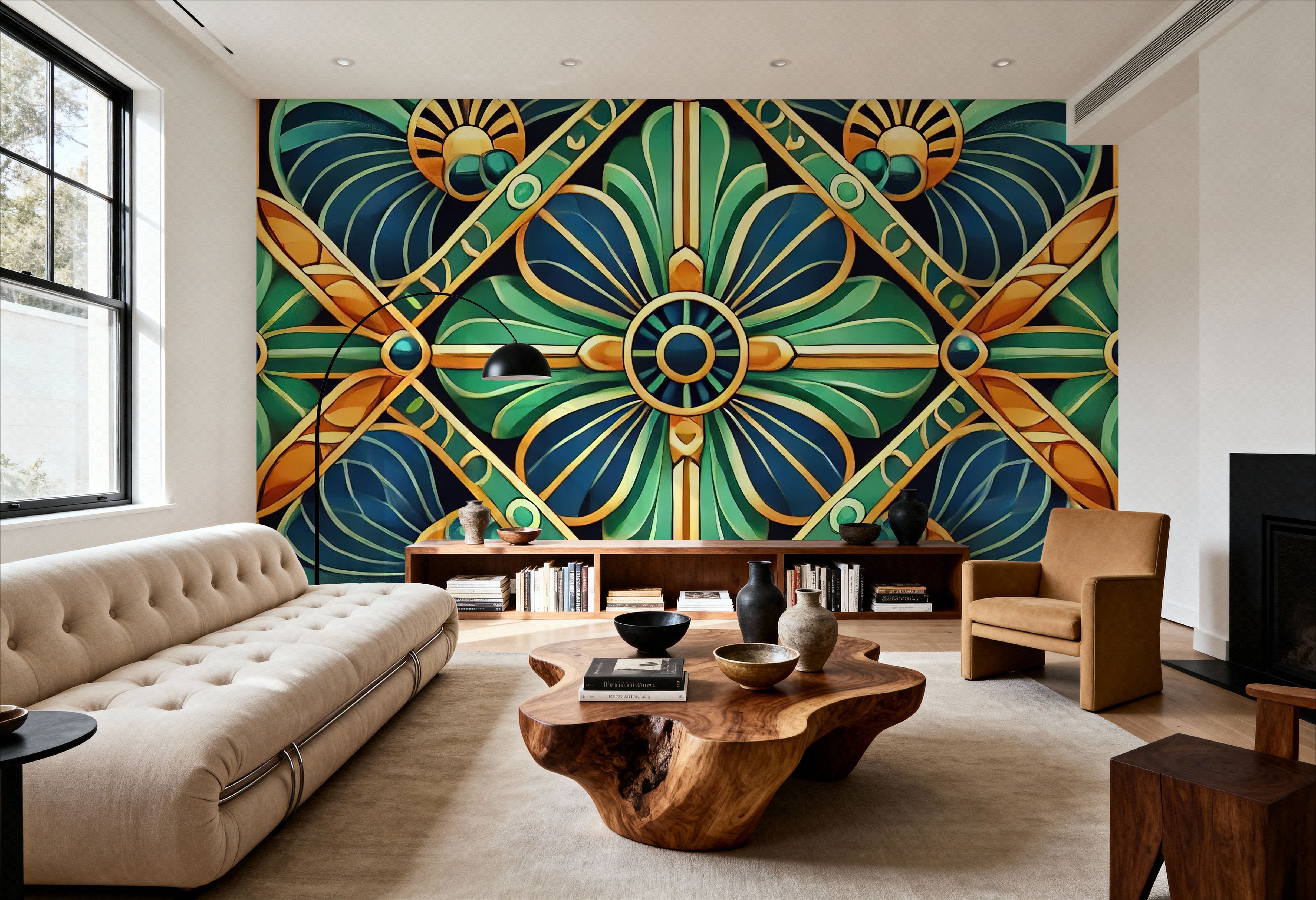 Bold Geometric Art Deco