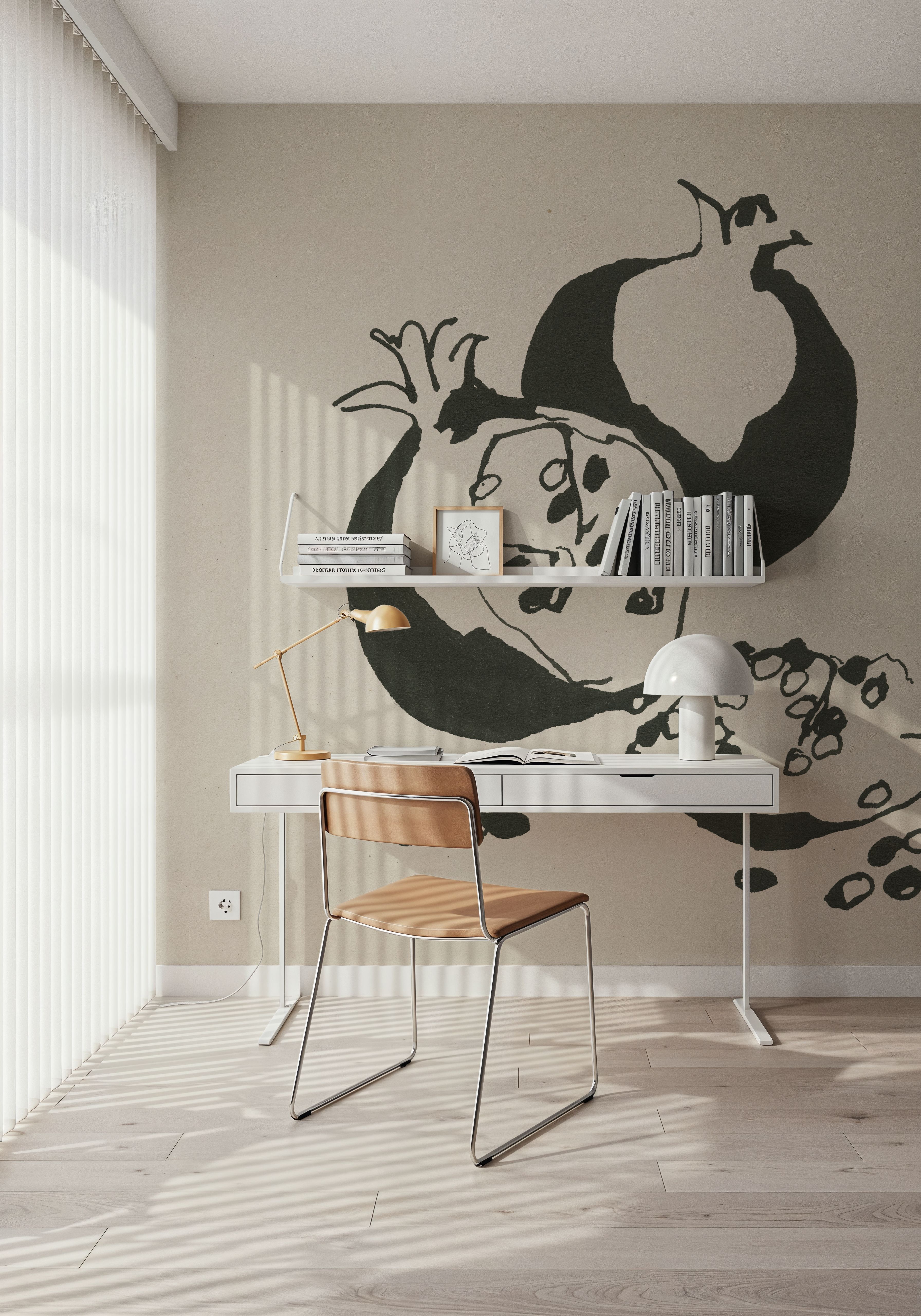 Pomegranate II Cream