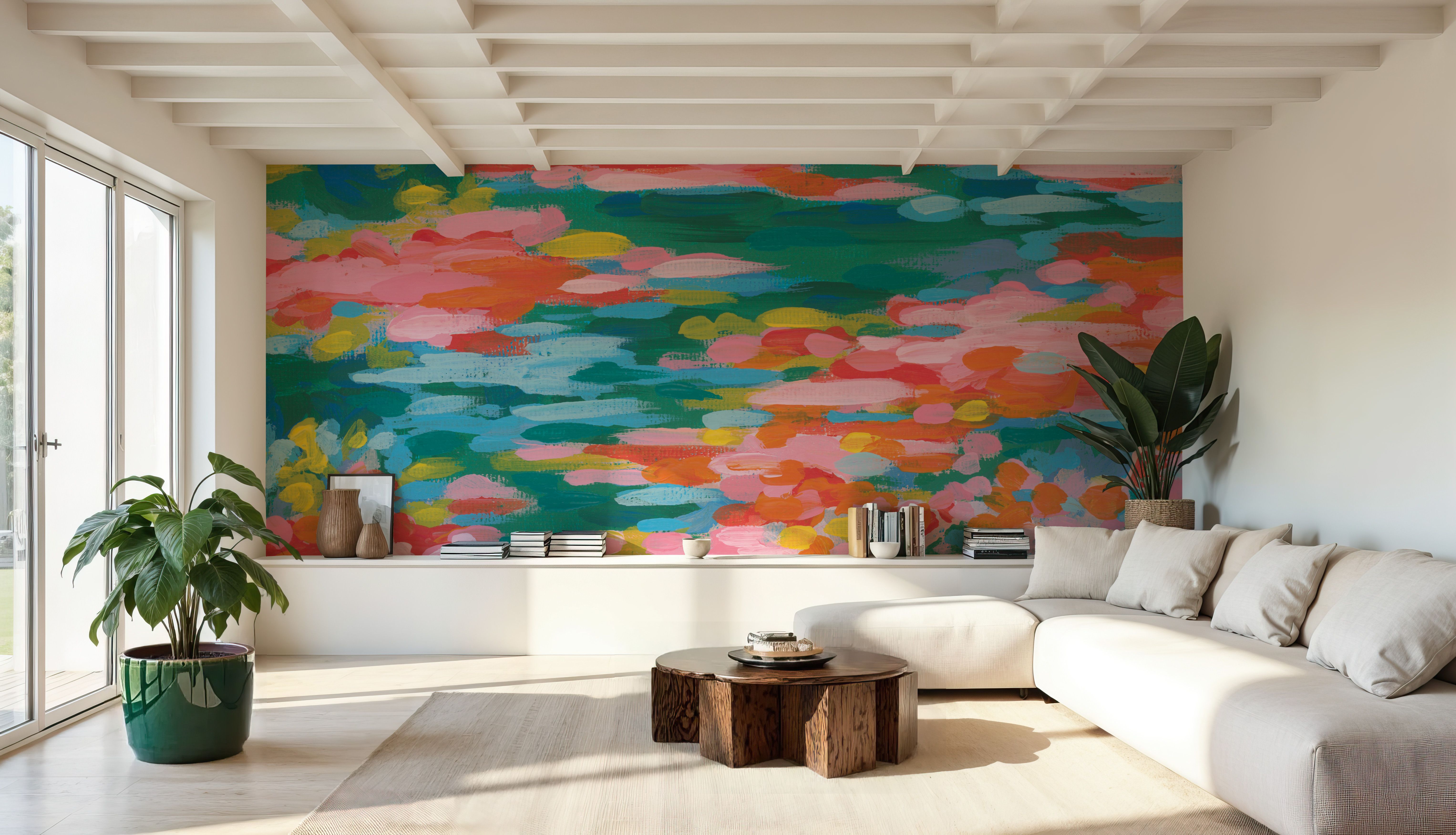 Chromatic Fields I, Papel de parede