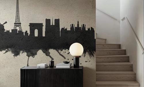 Paris Skyline Concrete