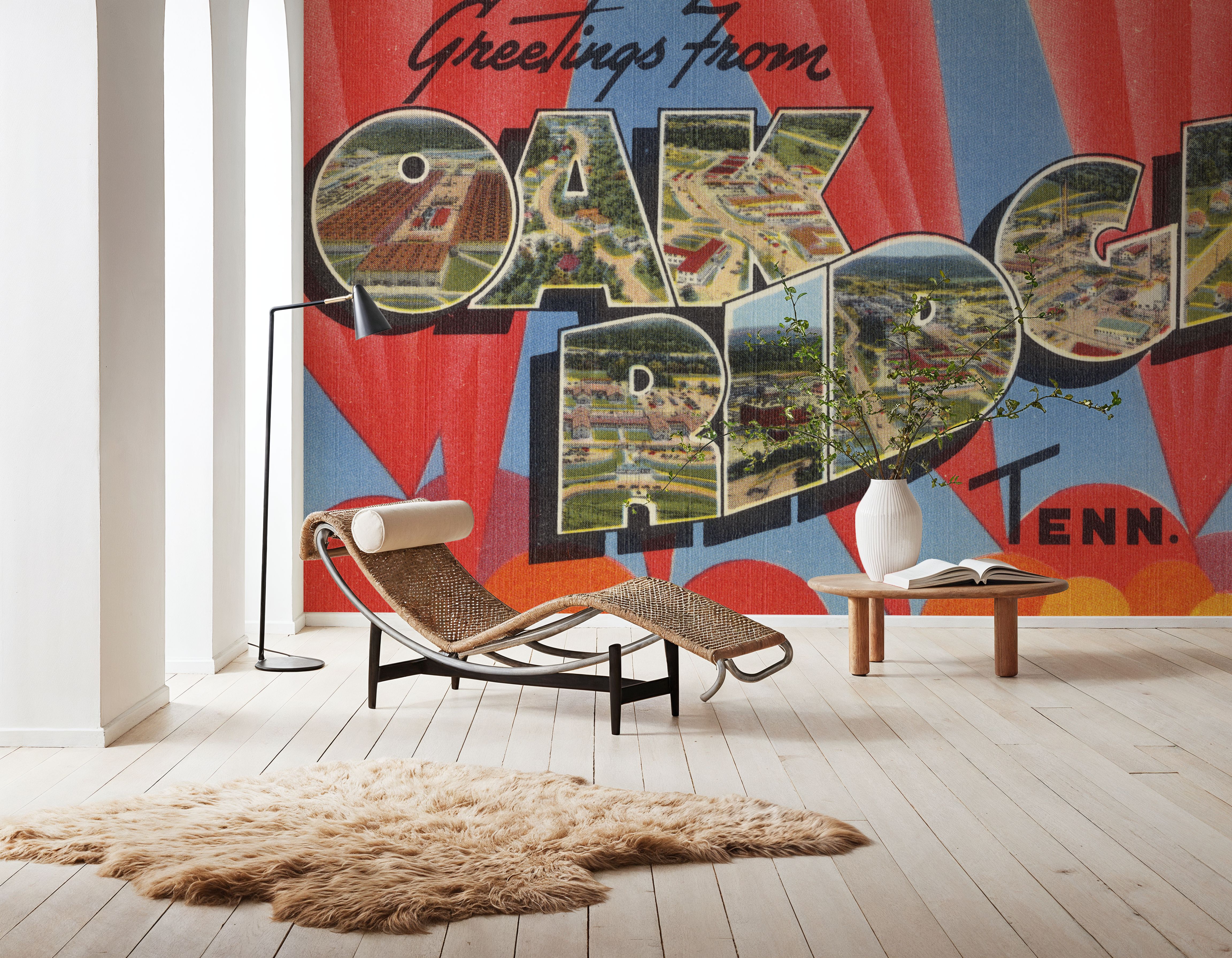 Greetings from Oak Ridge - Screenprint Postcard