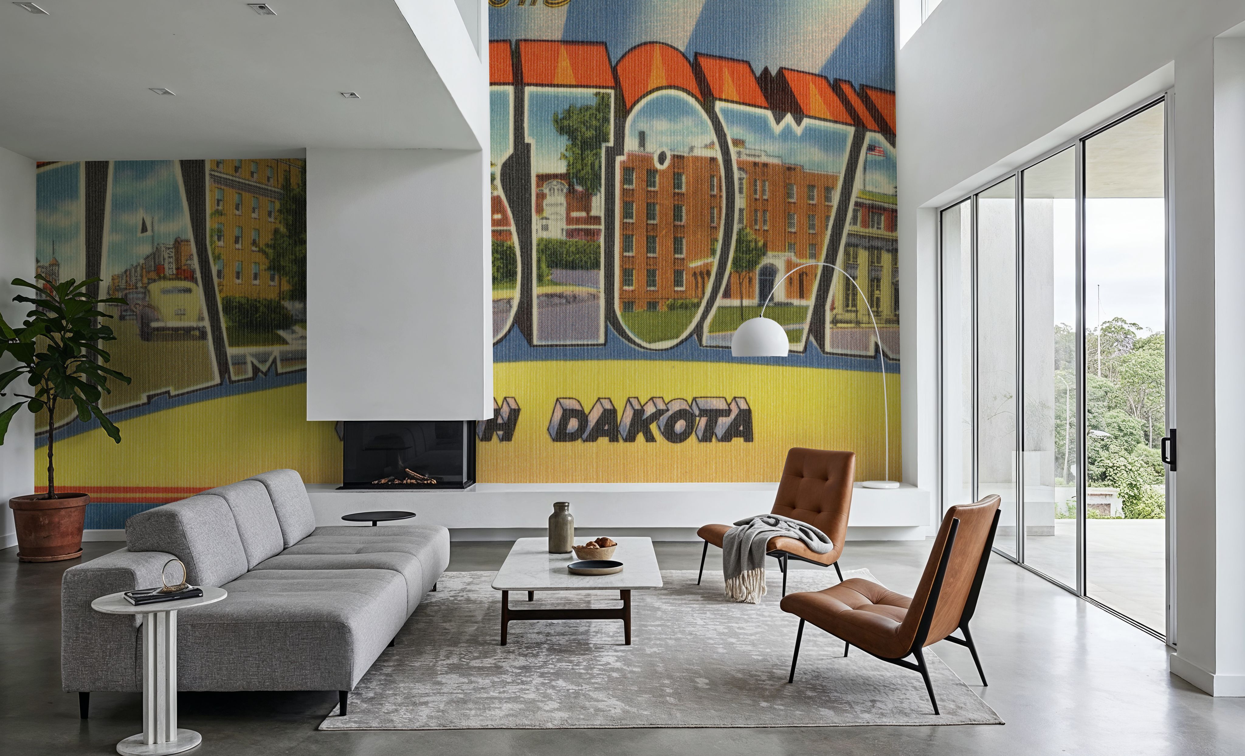 Greetings from Jamestown - Screenprint Postcard