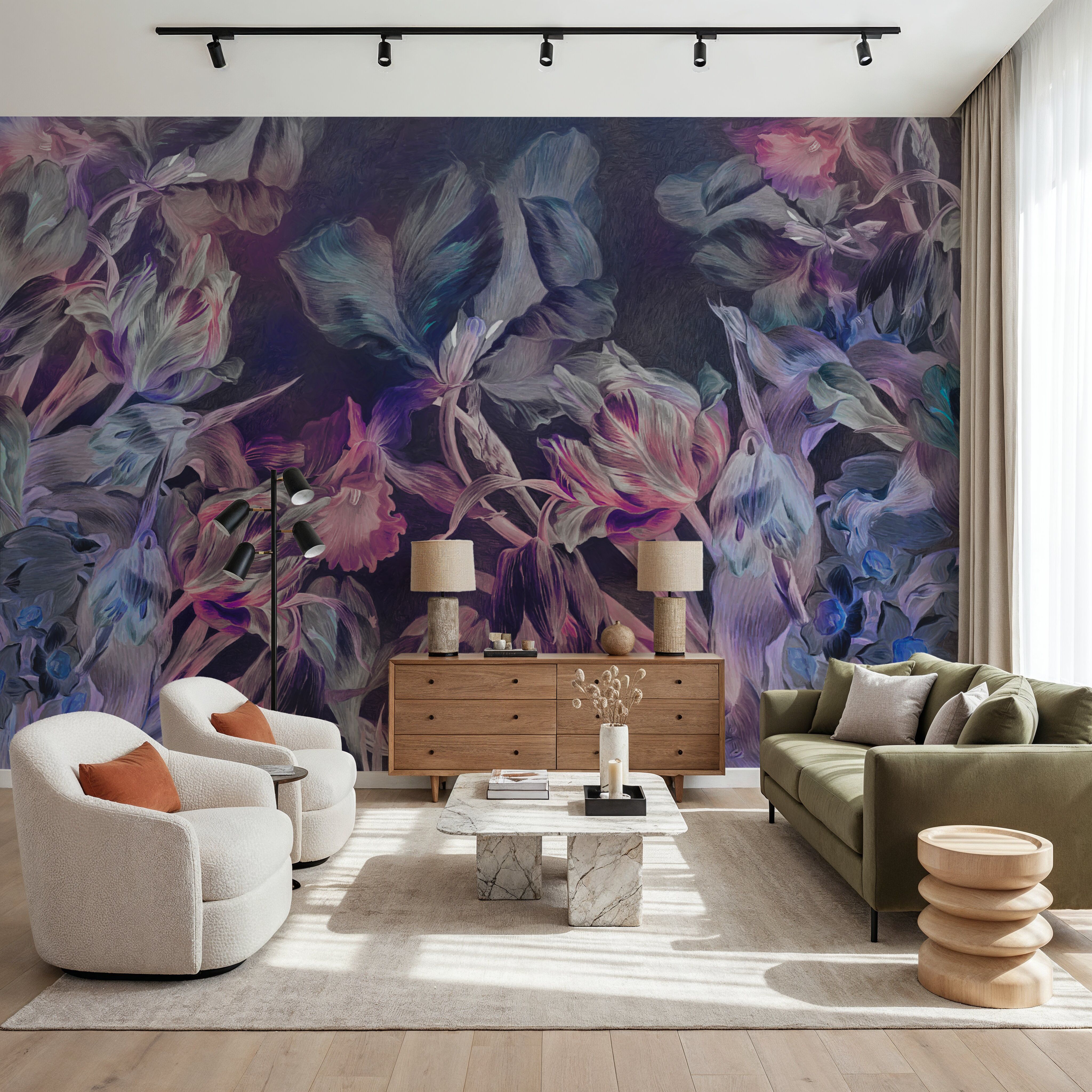 Tulips Feast, Purple