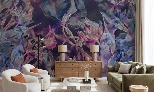Tulips Feast, Purple
