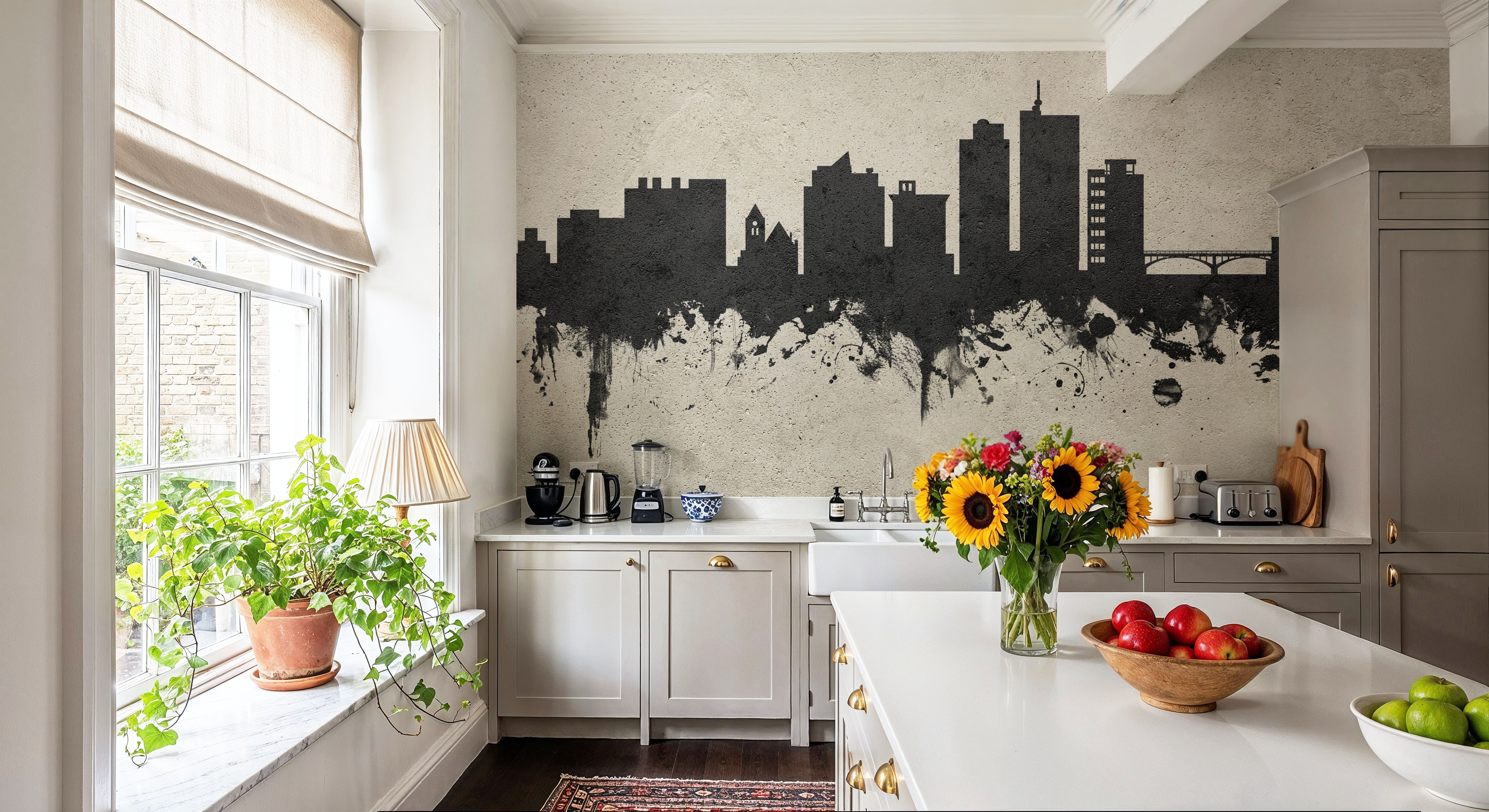 Cedar Rapids Iowa Skyline Concrete