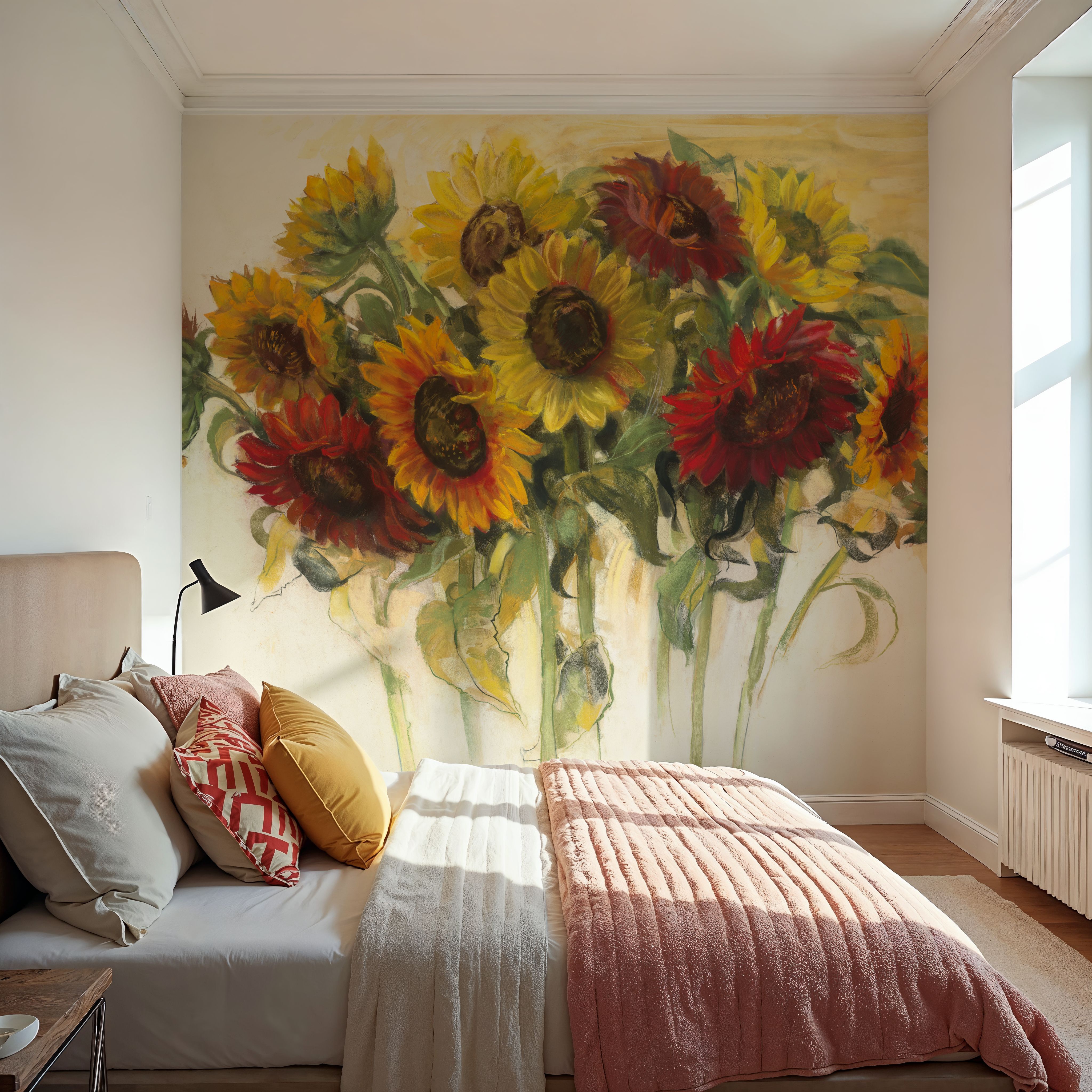 Gathering Sunflowers