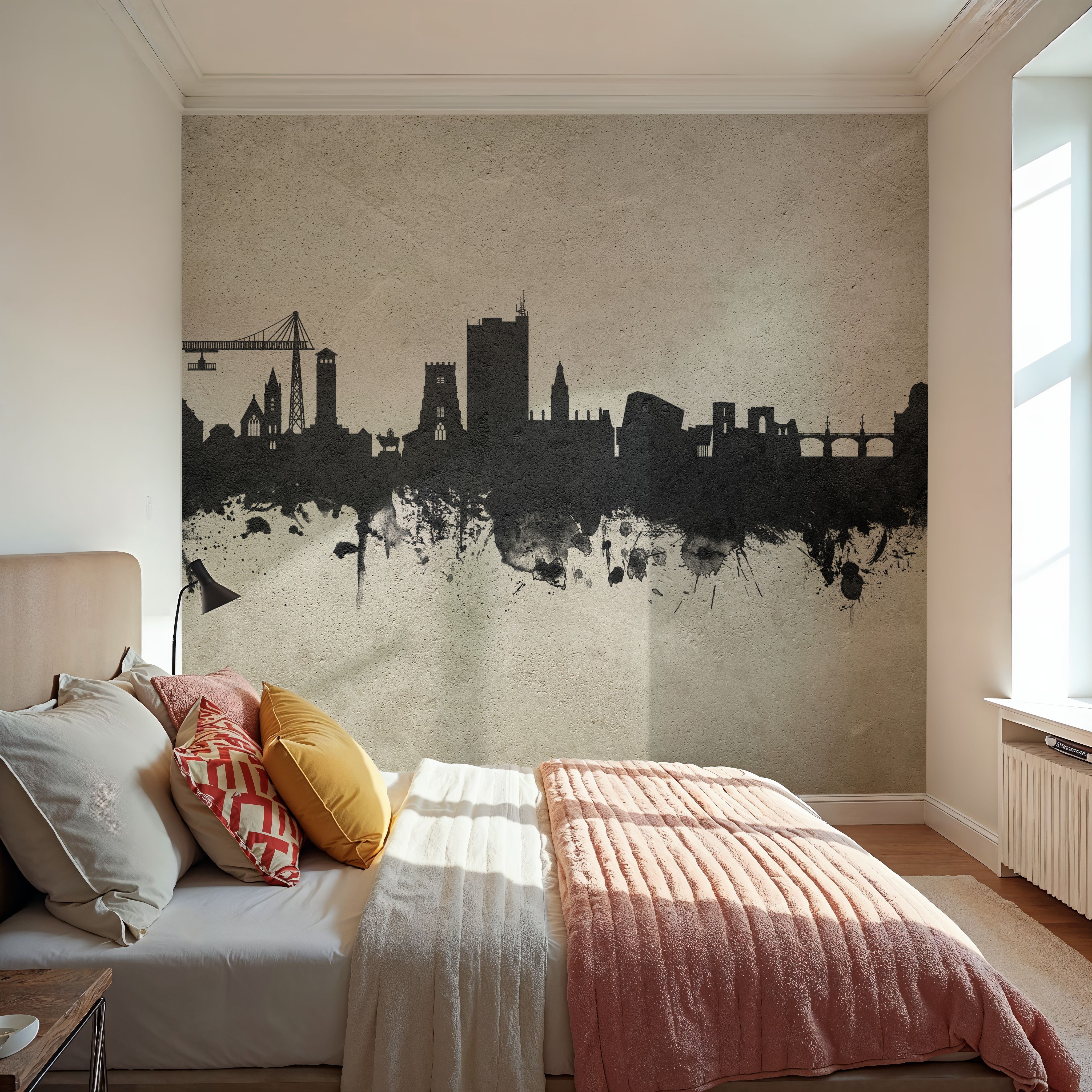 Newport Wales Skyline Concrete