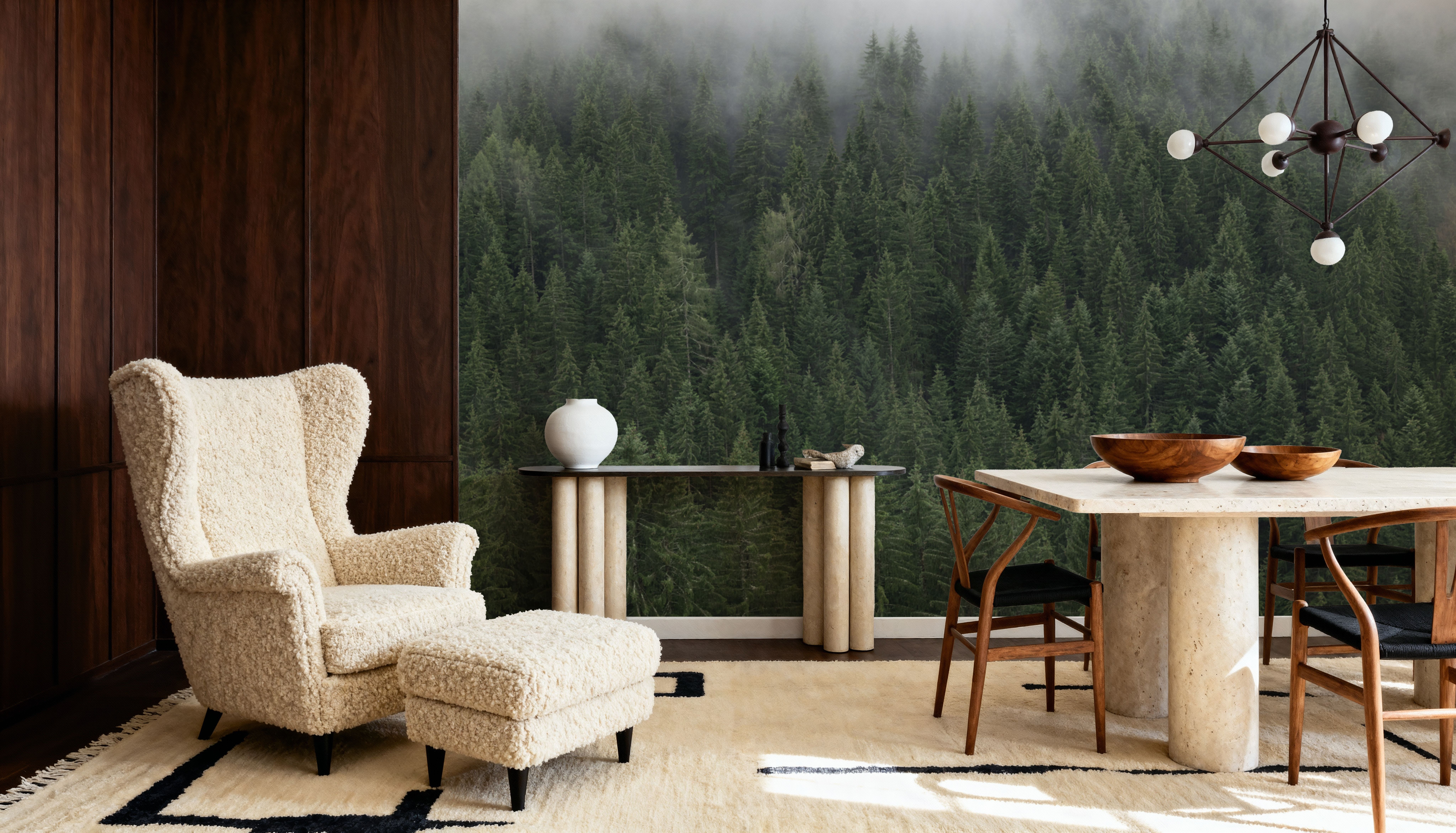 Foggy Treetops