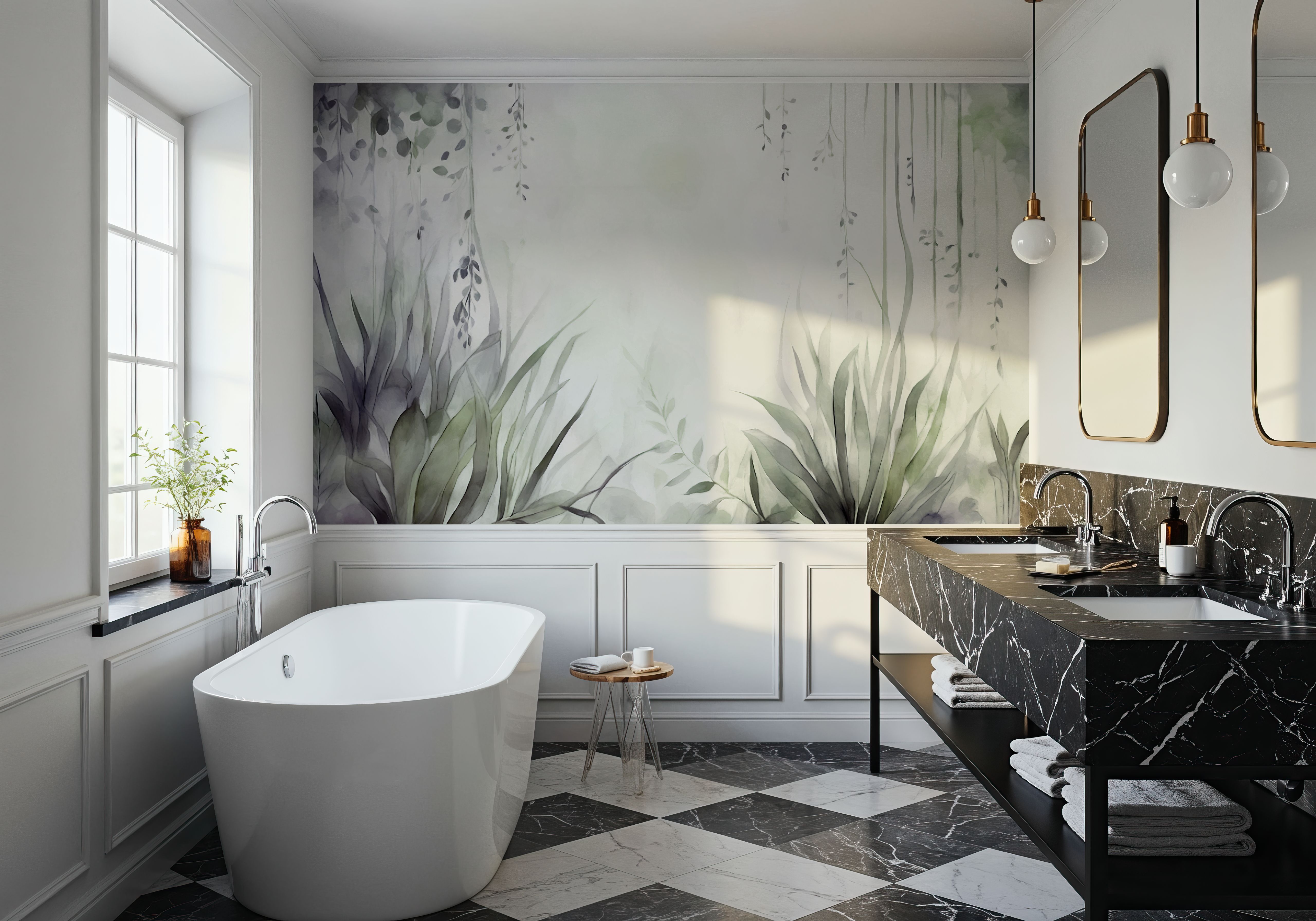 Transparent Garden Winter