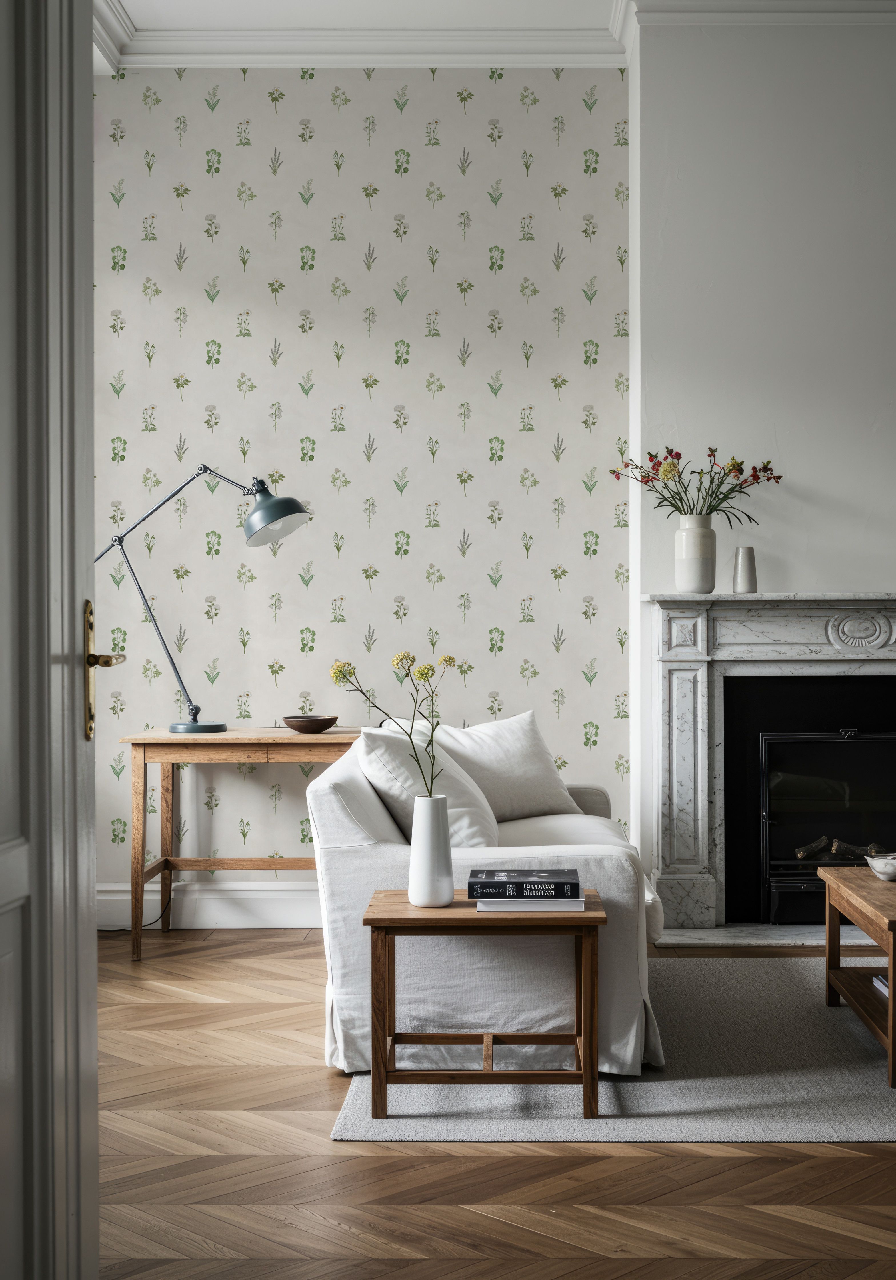 Nordic Flora Ivory, Cloud