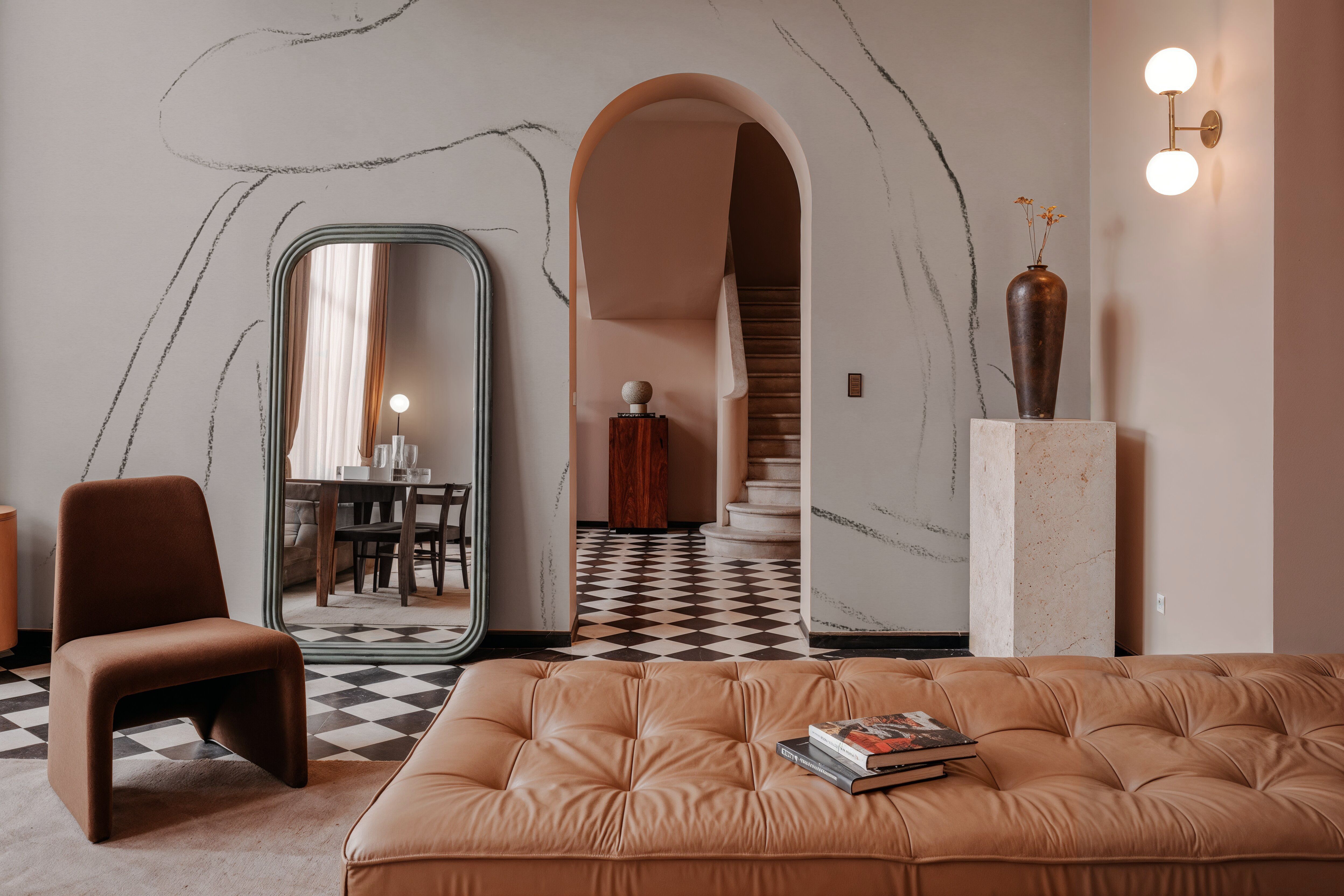 Lounging I, Wallpaper