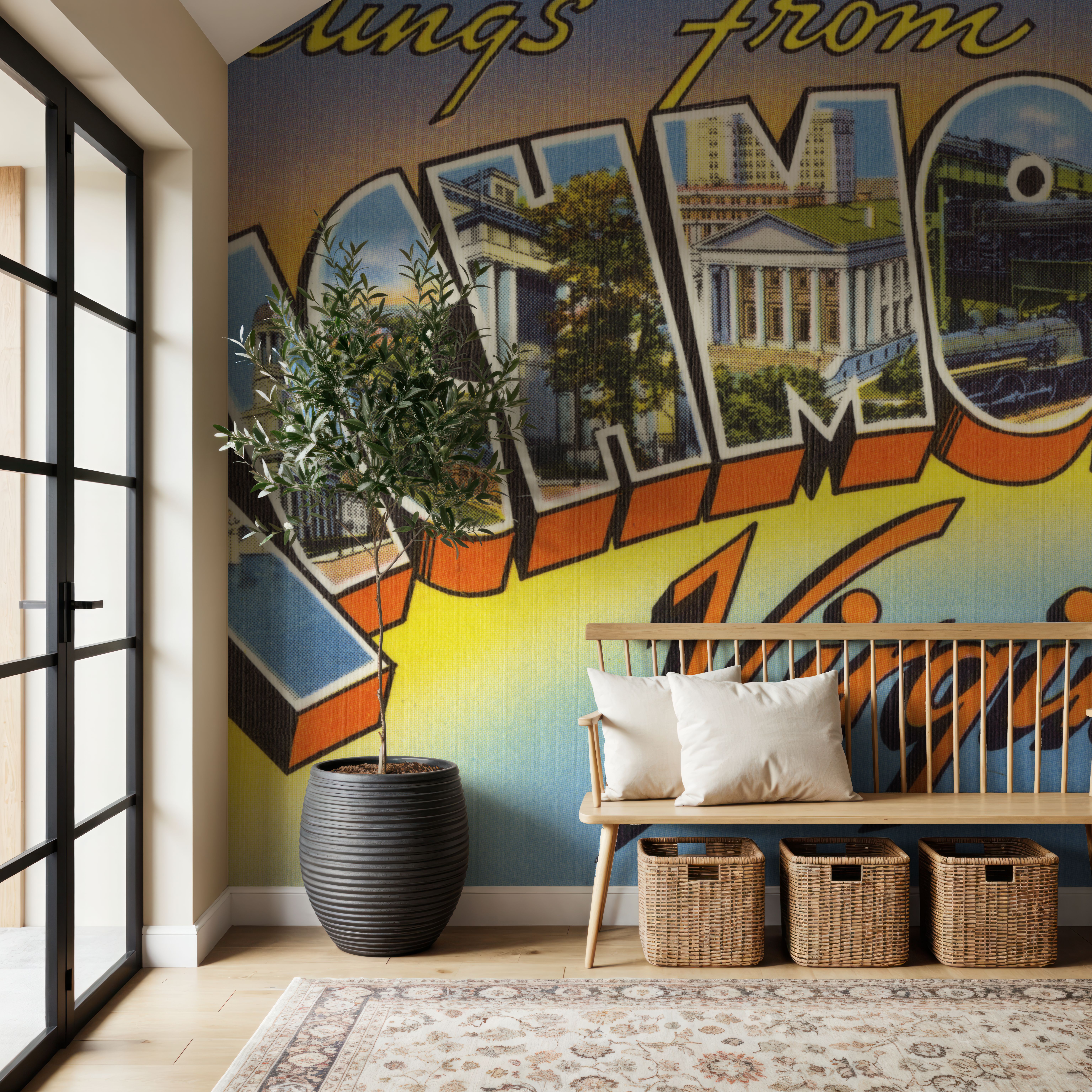 Greetings from Richmond - Screenprint Postcard