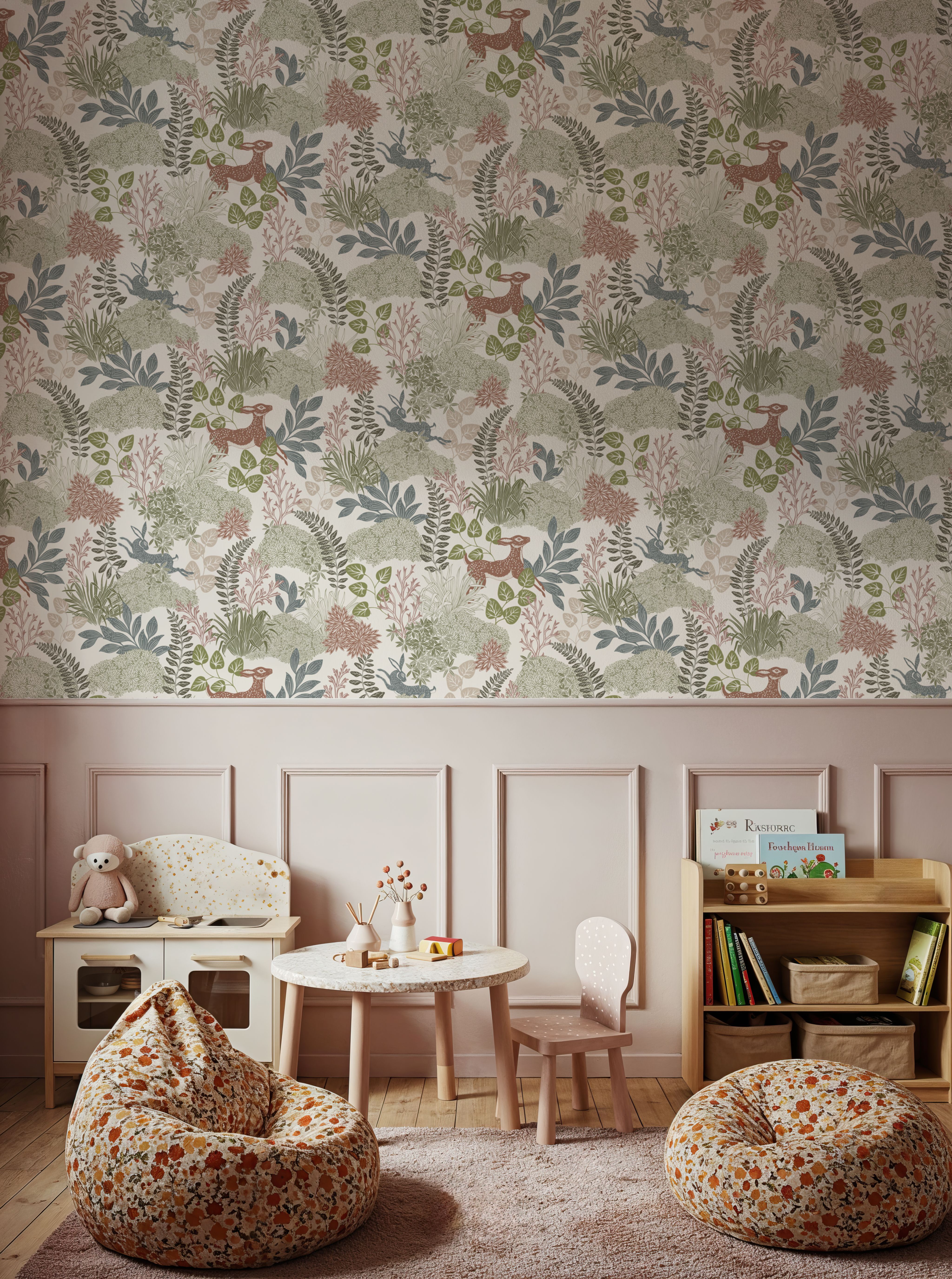 Wild and Free Pattern, Eggshell